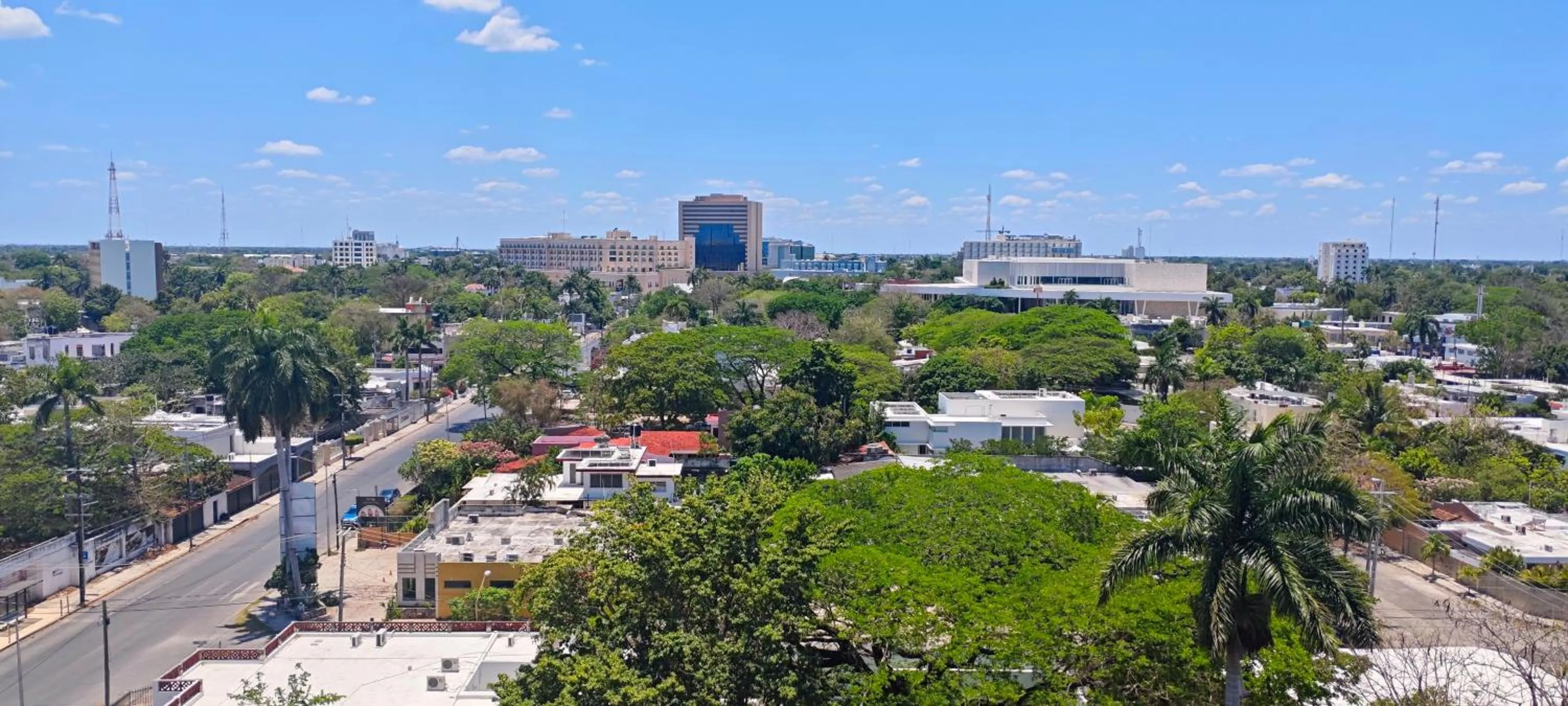 City view in Misol-Ha Hotel Mérida
