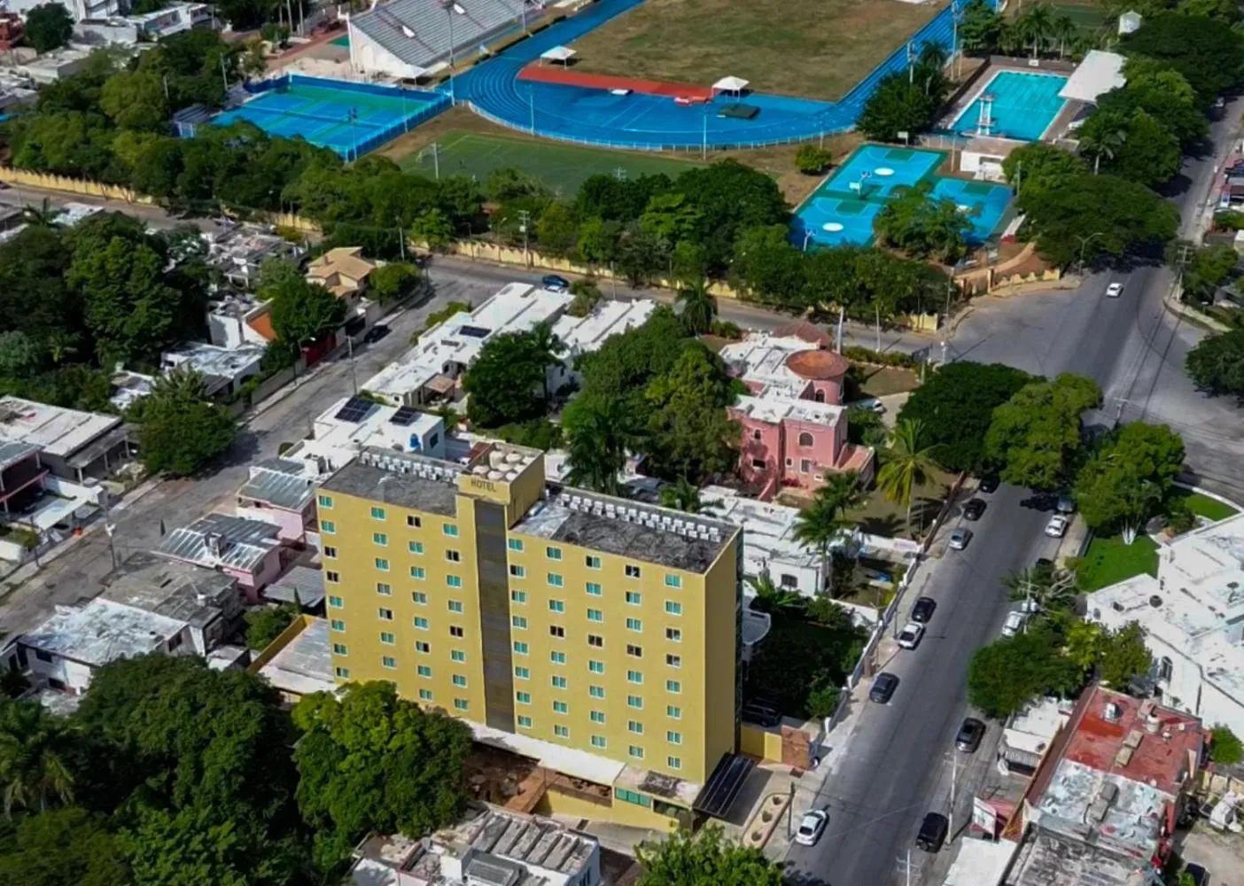 Property building in Misol-Ha Hotel Mérida
