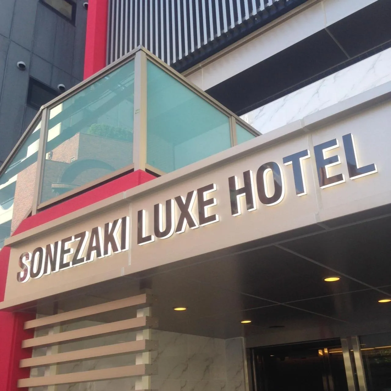 Property building in Sonezaki Luxe Hotel