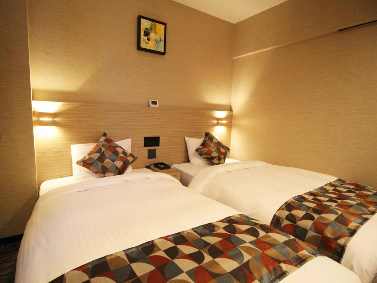 Bed in Astil Hotel Shinosaka Precious