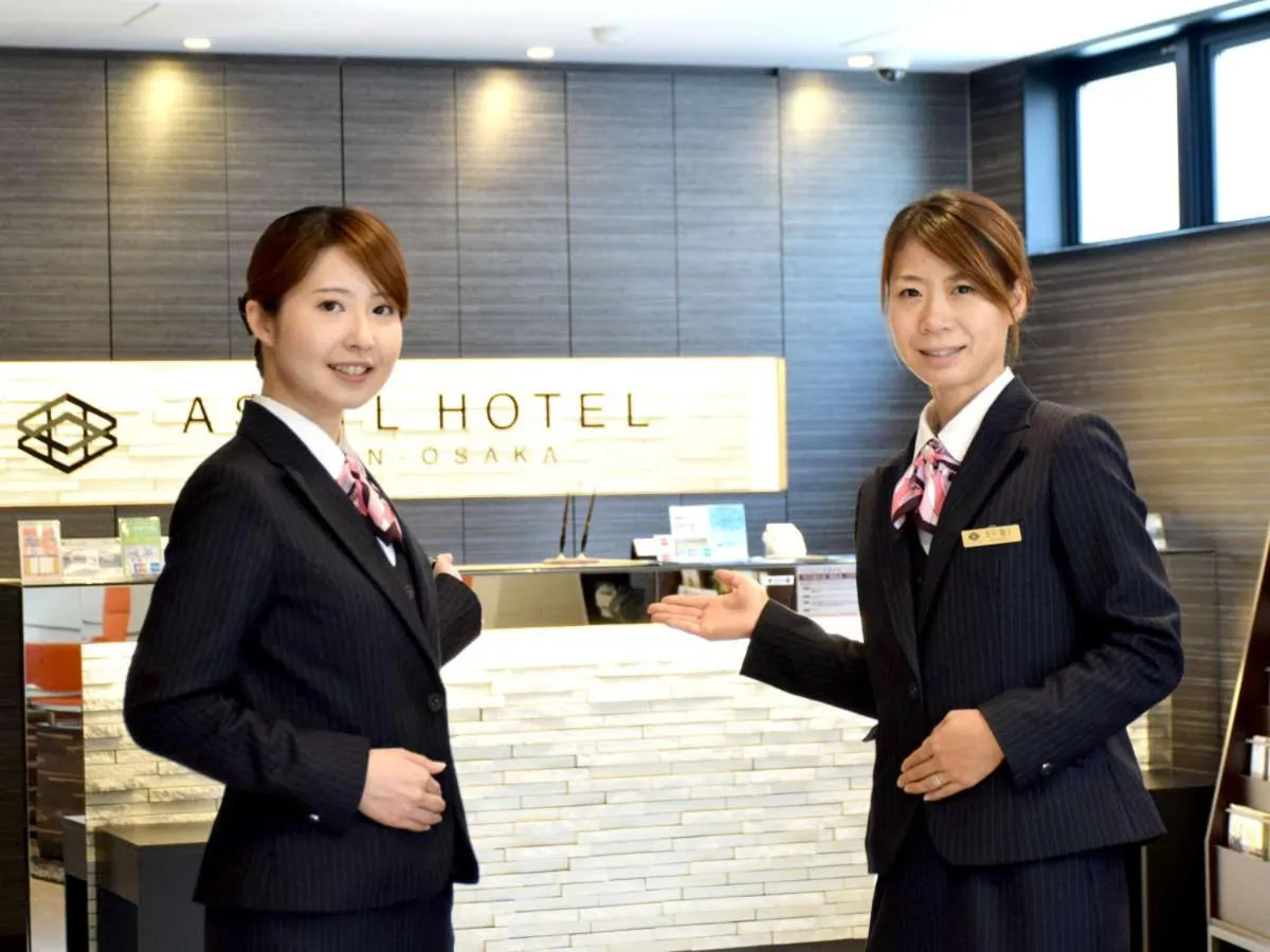 Staff in Astil Hotel Shinosaka Precious