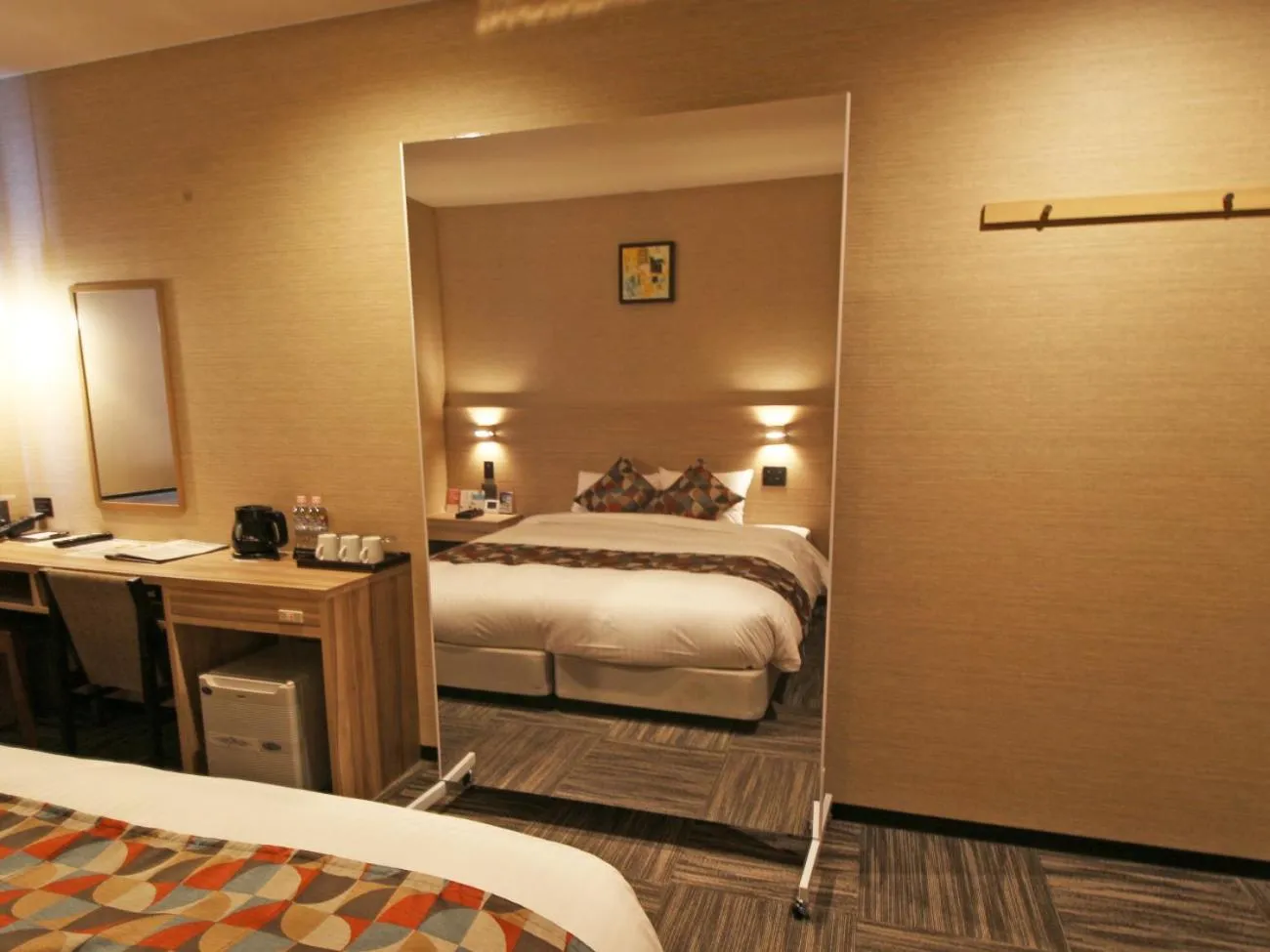 Bed in Astil Hotel Shinosaka Precious