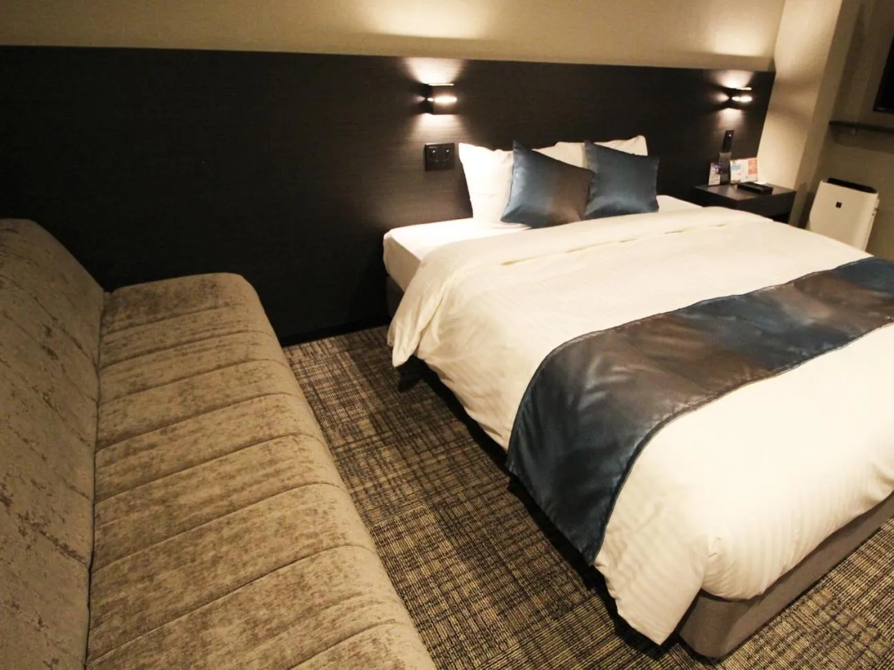 Bed in Astil Hotel Shinosaka Precious