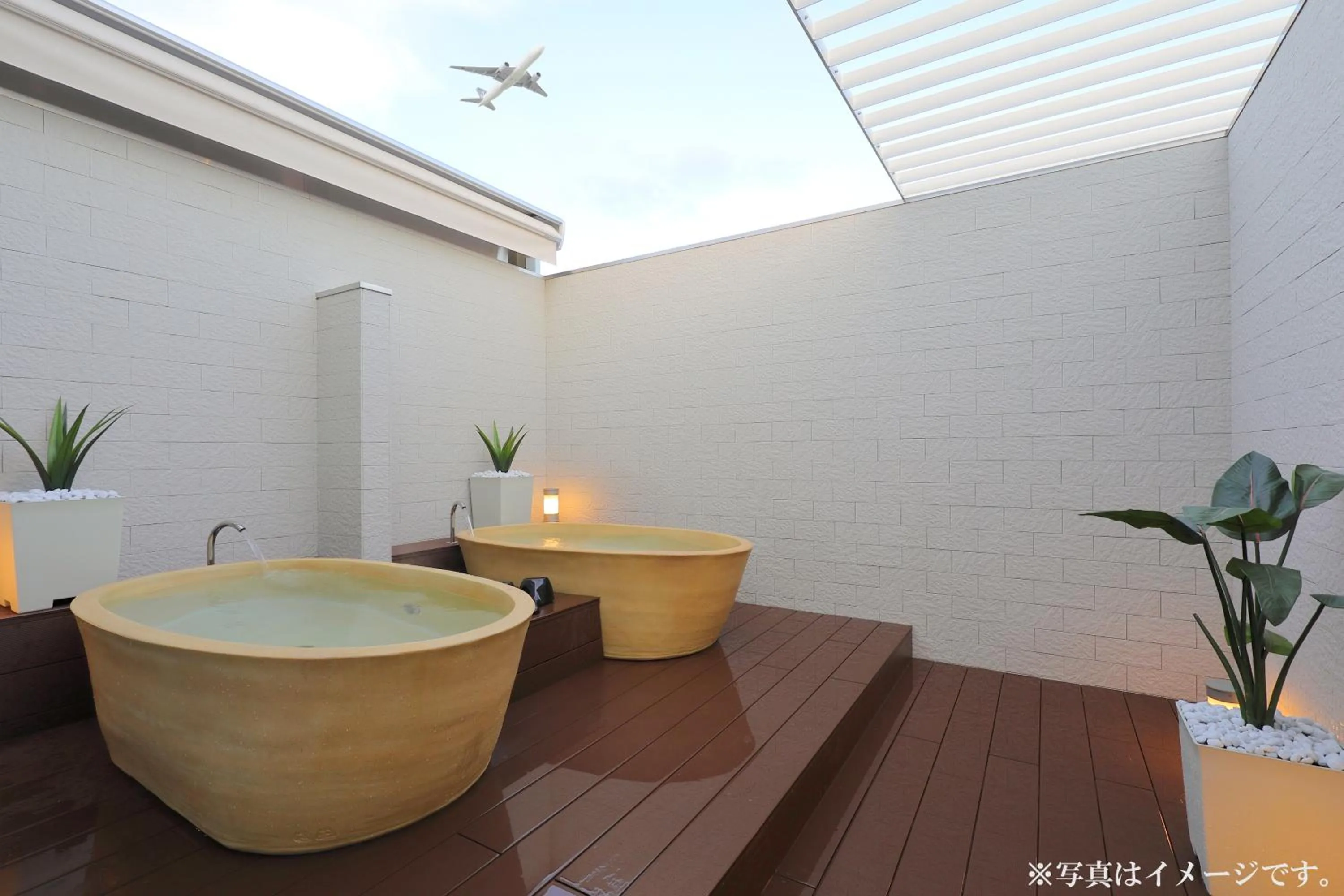 Open Air Bath in Astil Hotel Shinosaka Precious