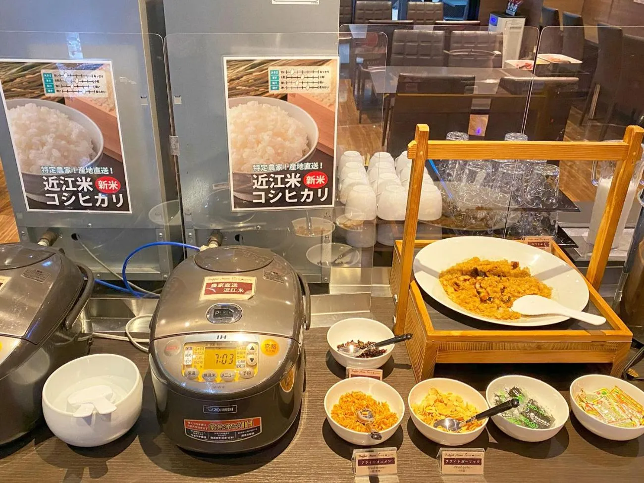 Food and drinks in Astil Hotel Shinosaka Precious