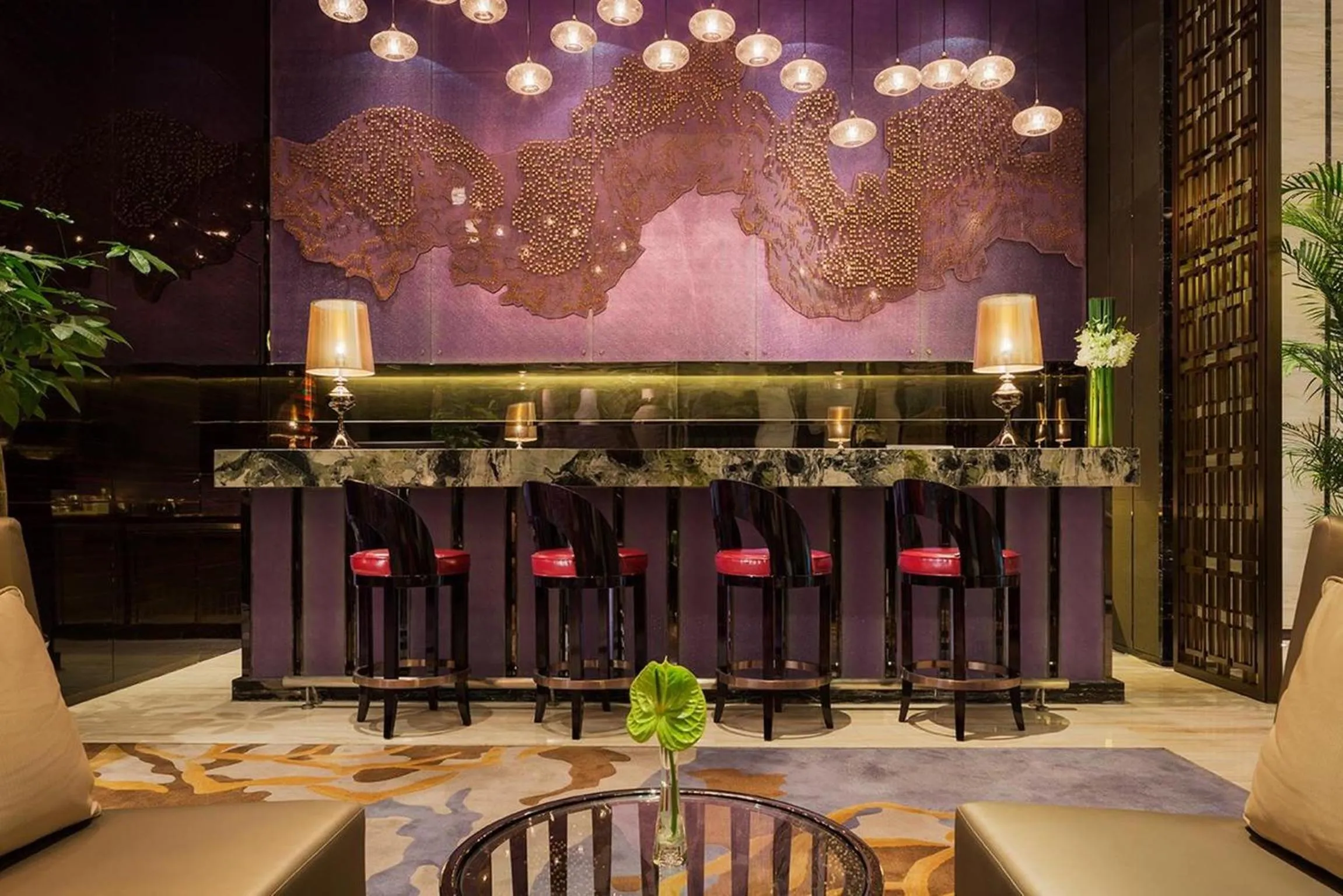 Lounge or bar in Wanda Realm Jinhua