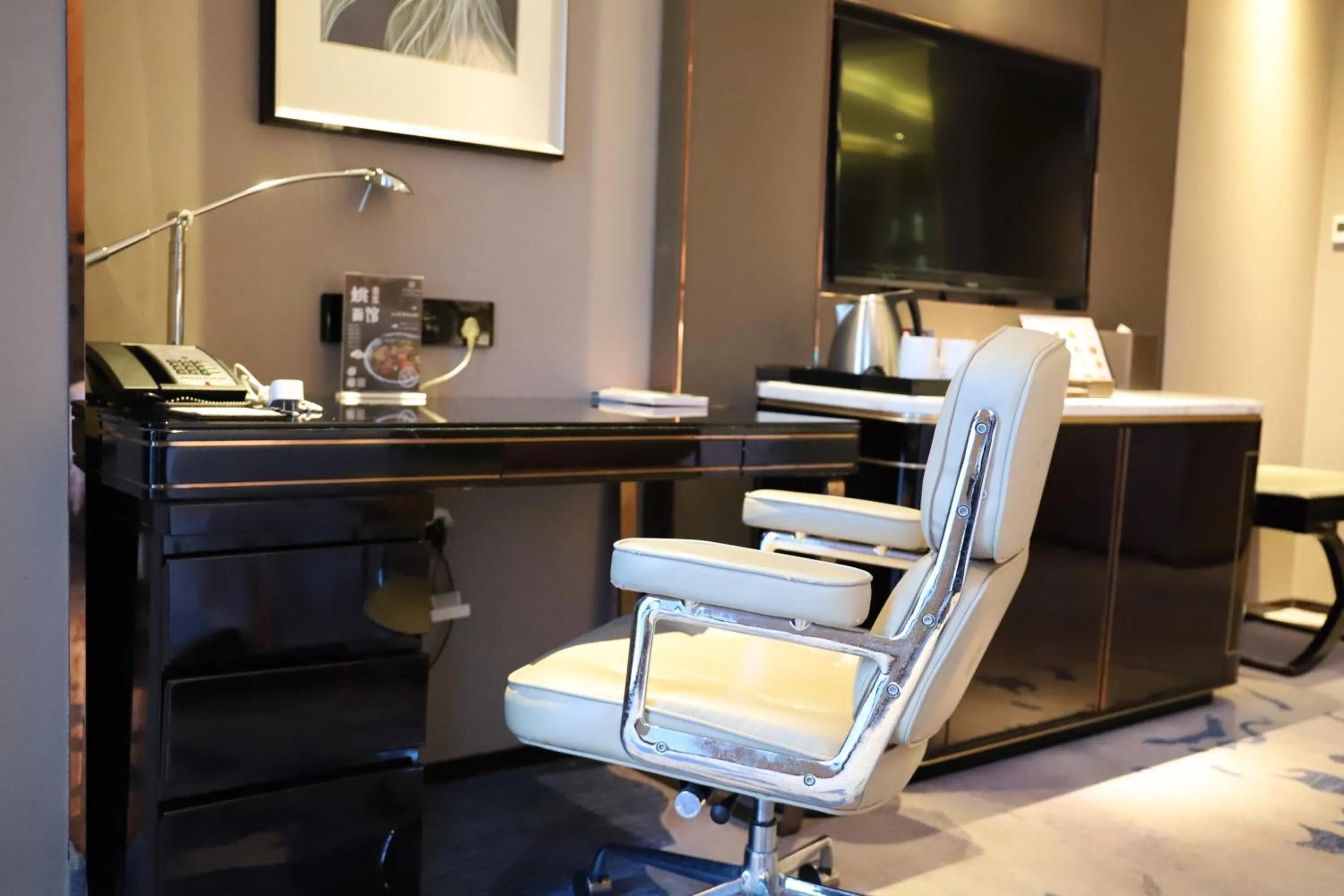 Seating area in Wanda Realm Jinhua