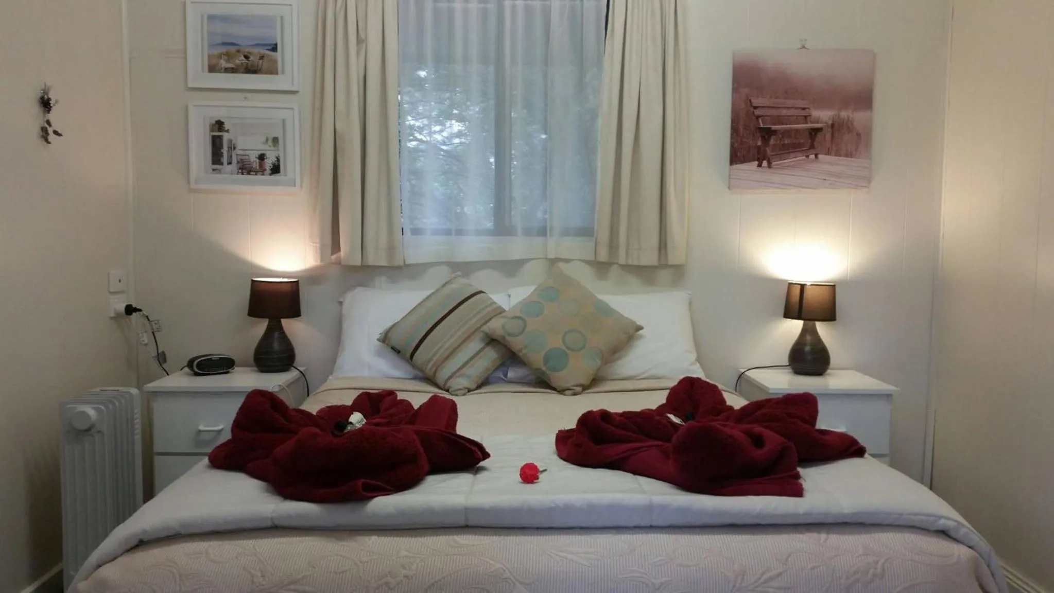 Bed in Padthaway Caravan Park