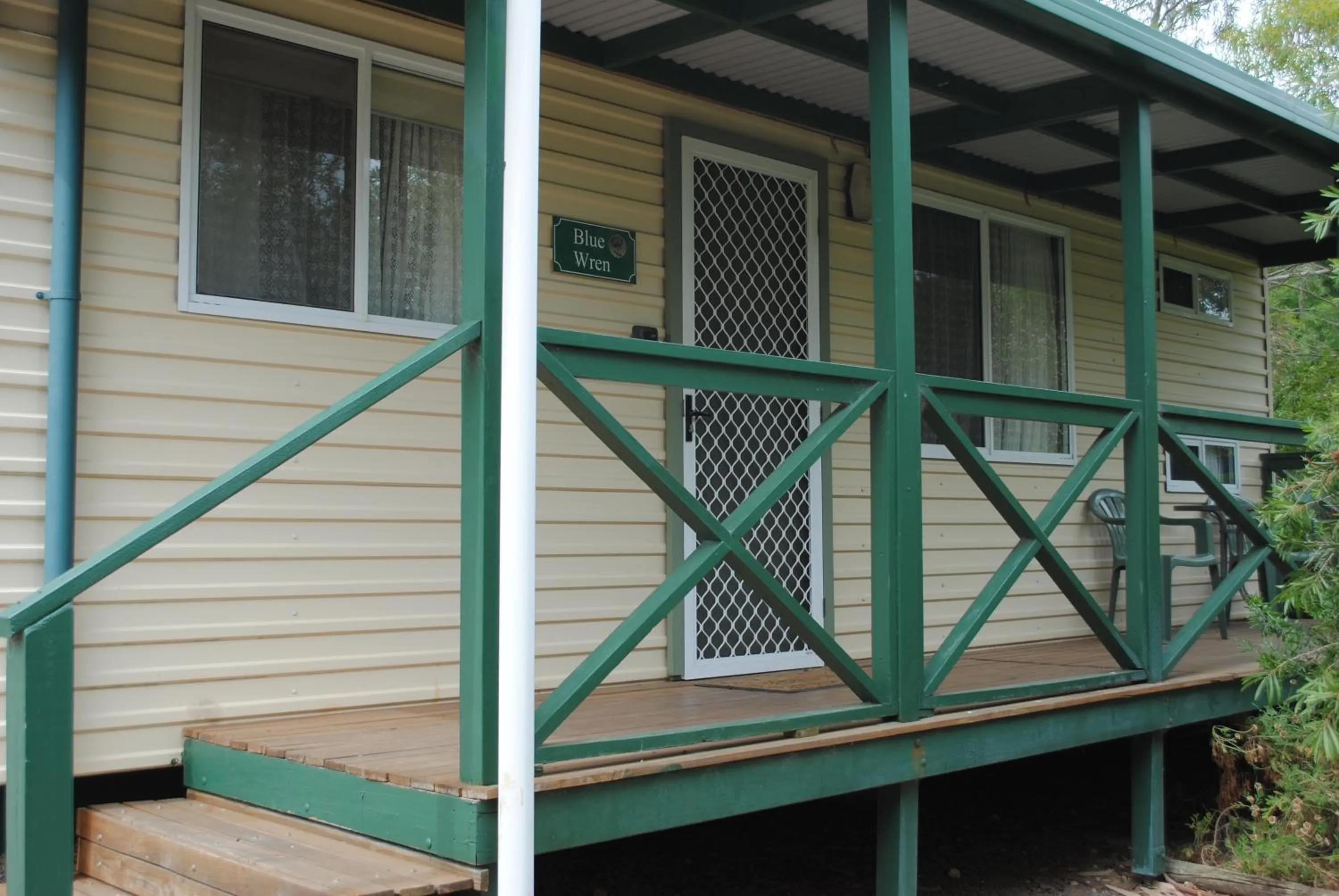 Facade/entrance in Padthaway Caravan Park