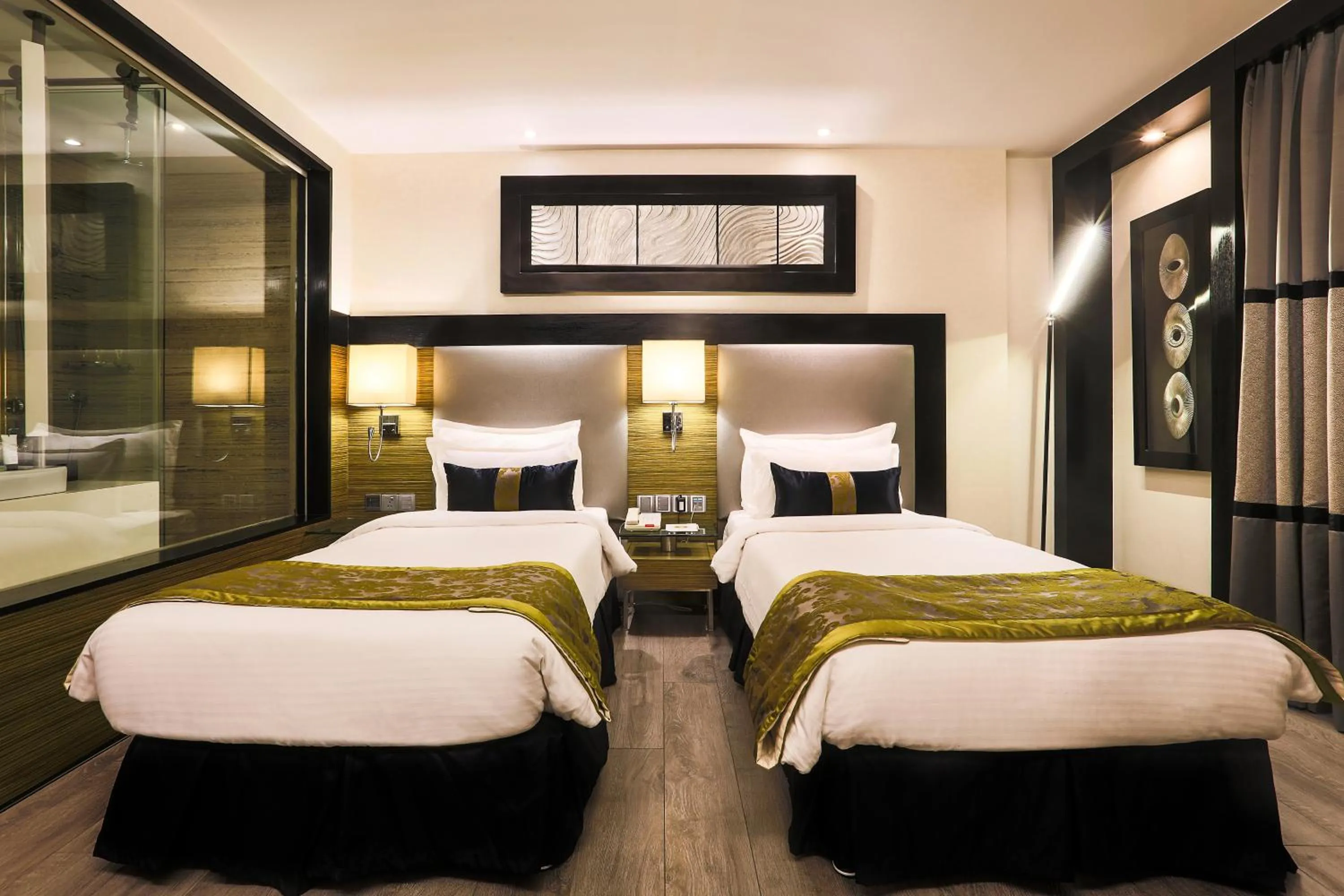 Bed in The Empresa Hotel