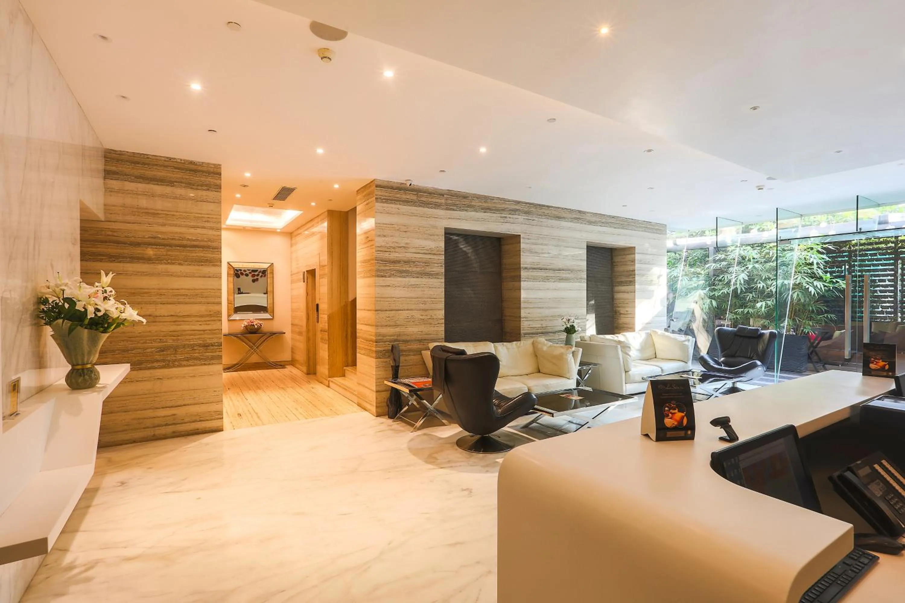 Lobby or reception in The Empresa Hotel