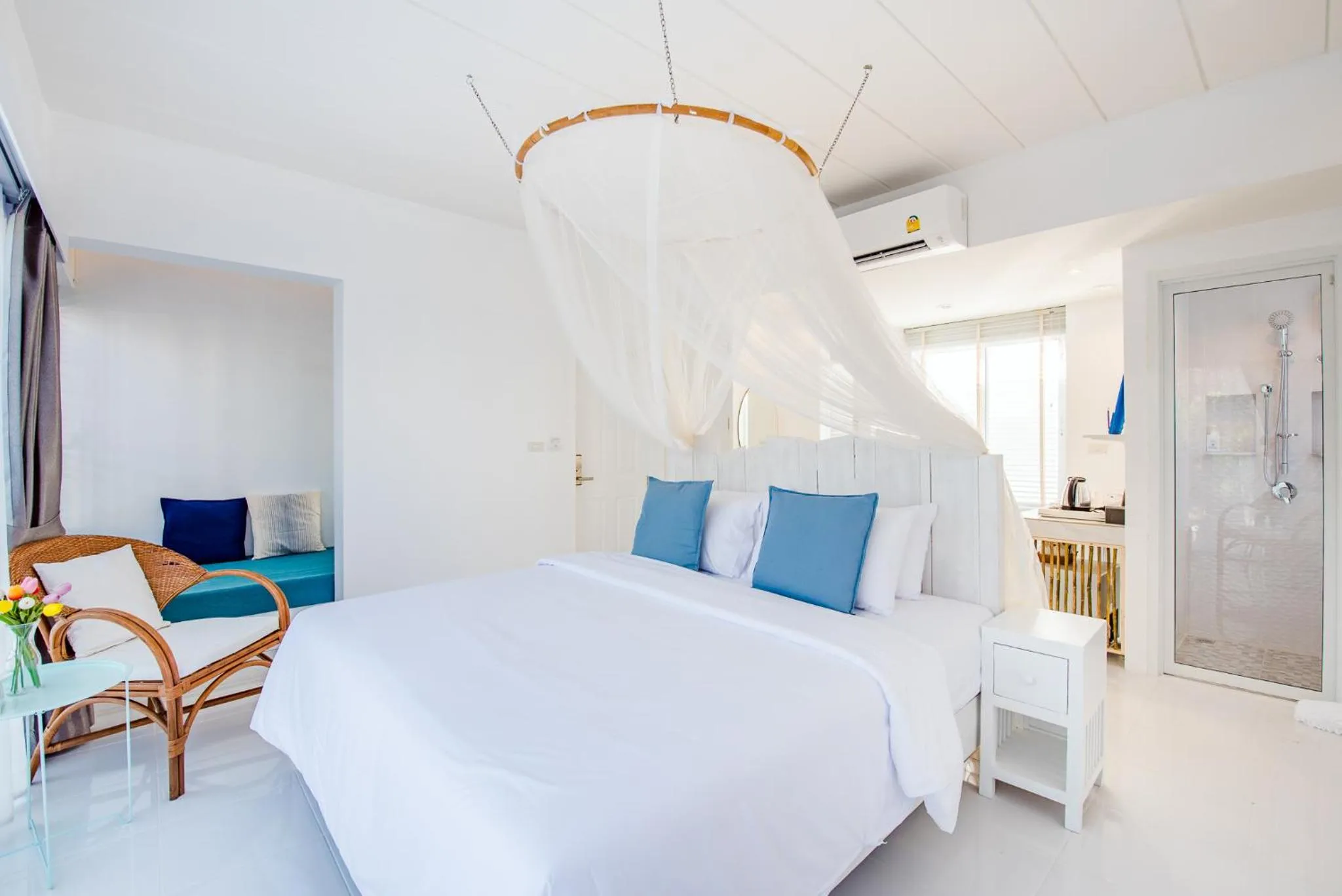 Bedroom, Bed in Baan KangMung Hua Hin On The Beach