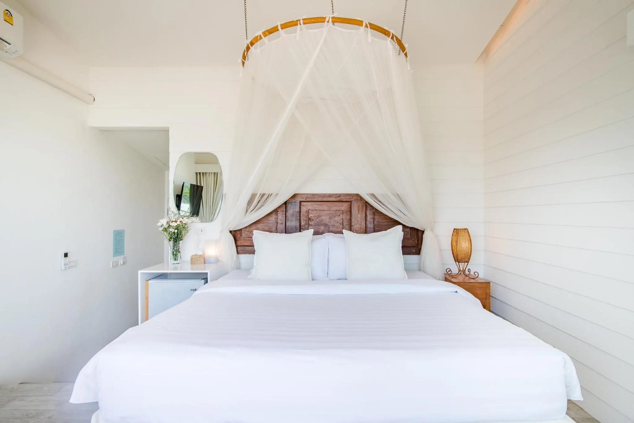 Bedroom, Bed in Baan KangMung Hua Hin On The Beach