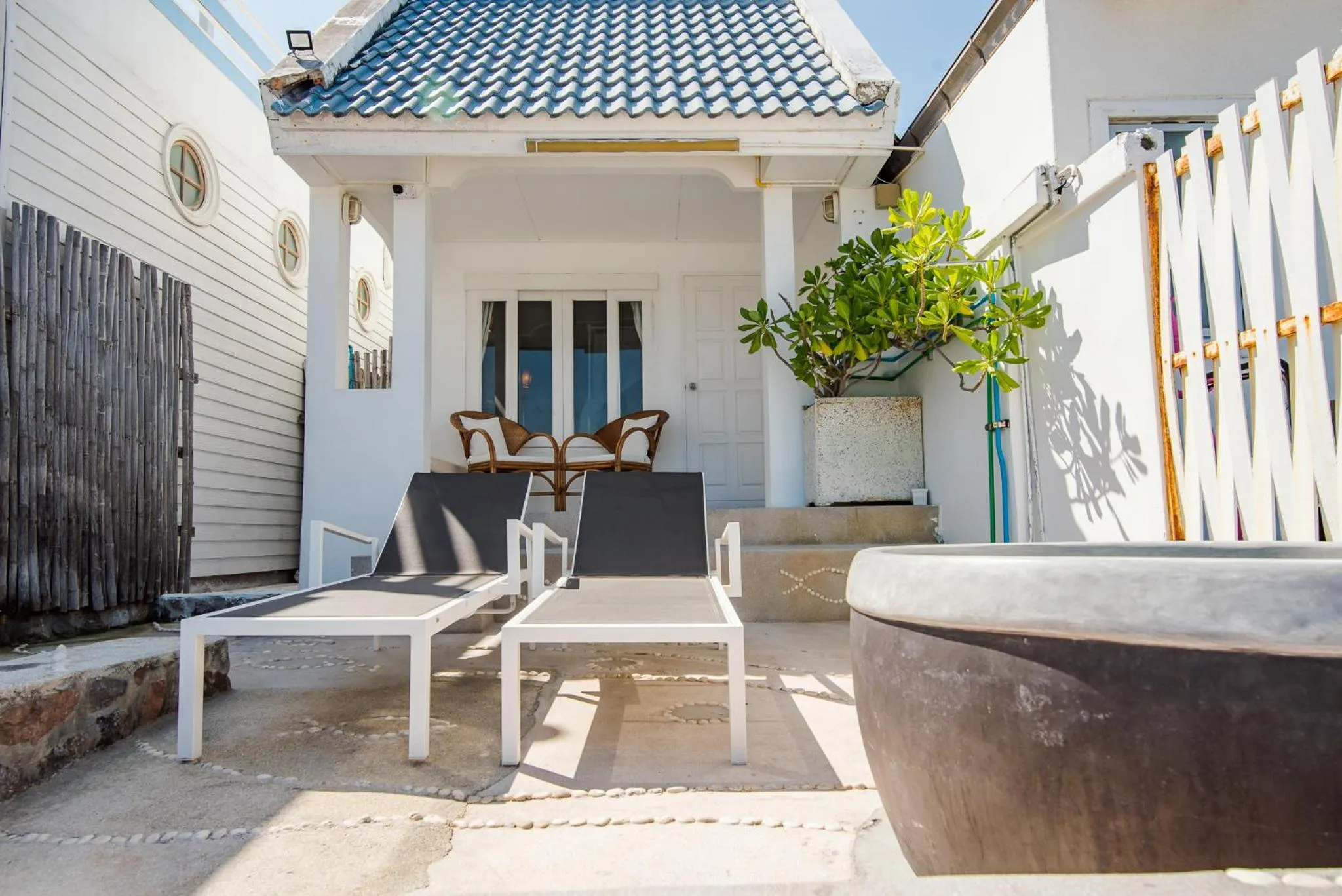Balcony/Terrace in Baan KangMung Hua Hin On The Beach