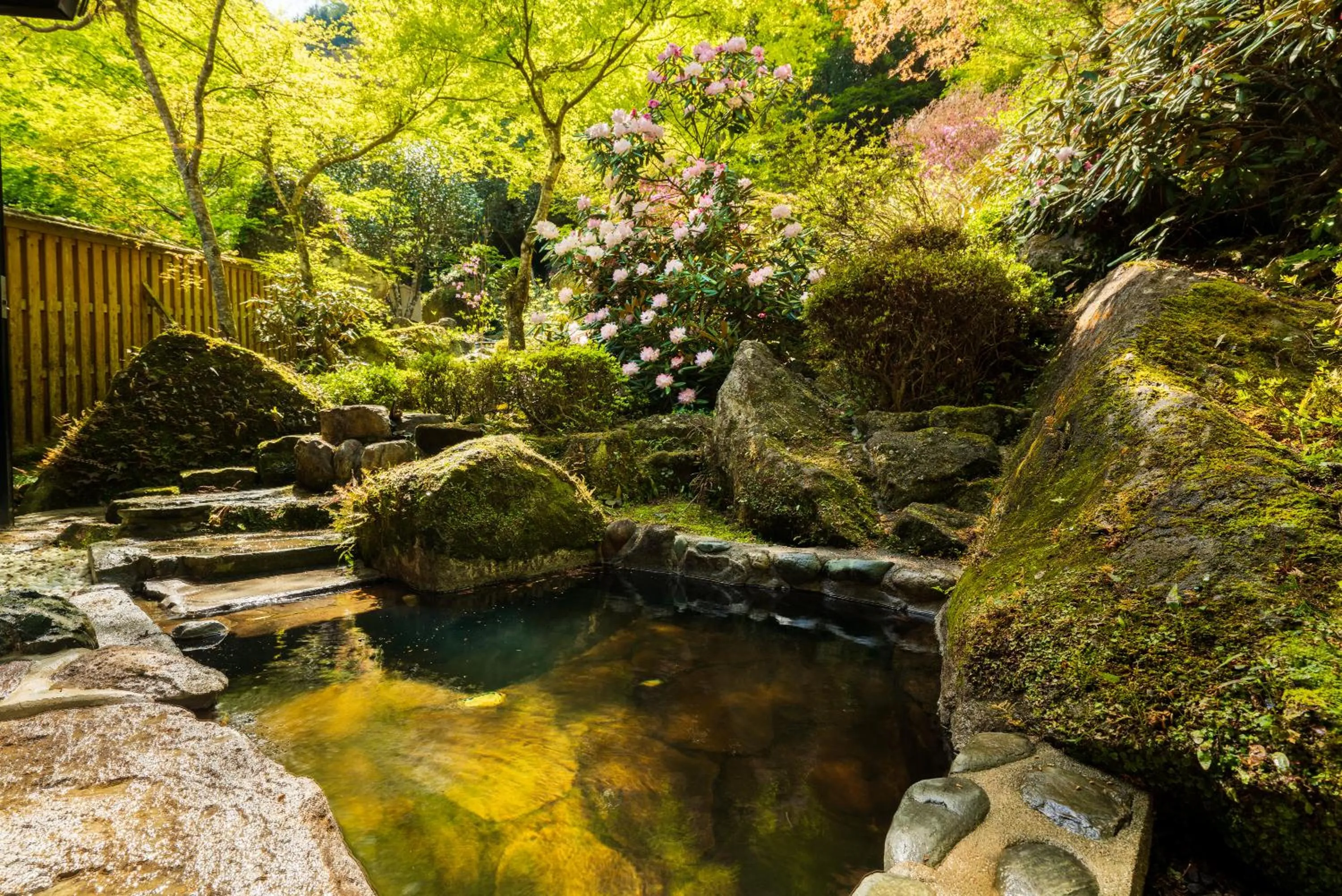 Hot Spring Bath in Auberge Funoki