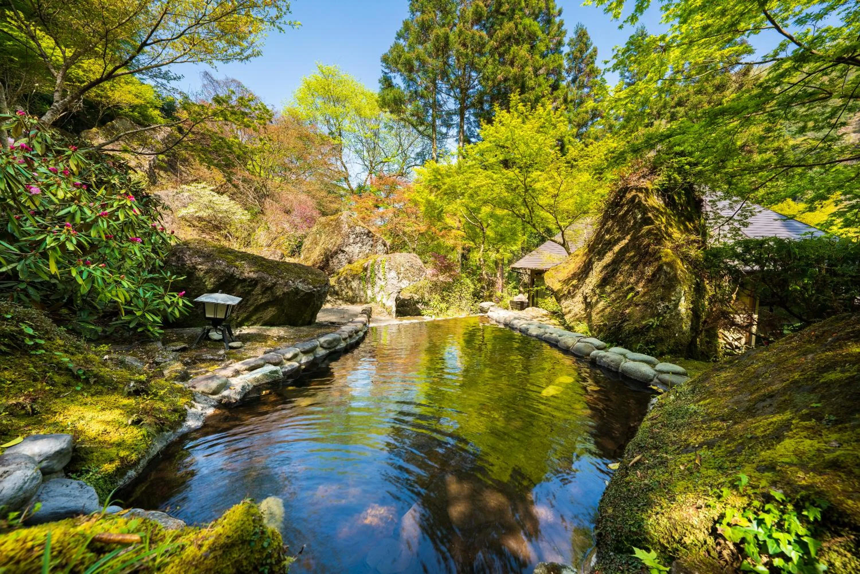 Hot Spring Bath in Auberge Funoki