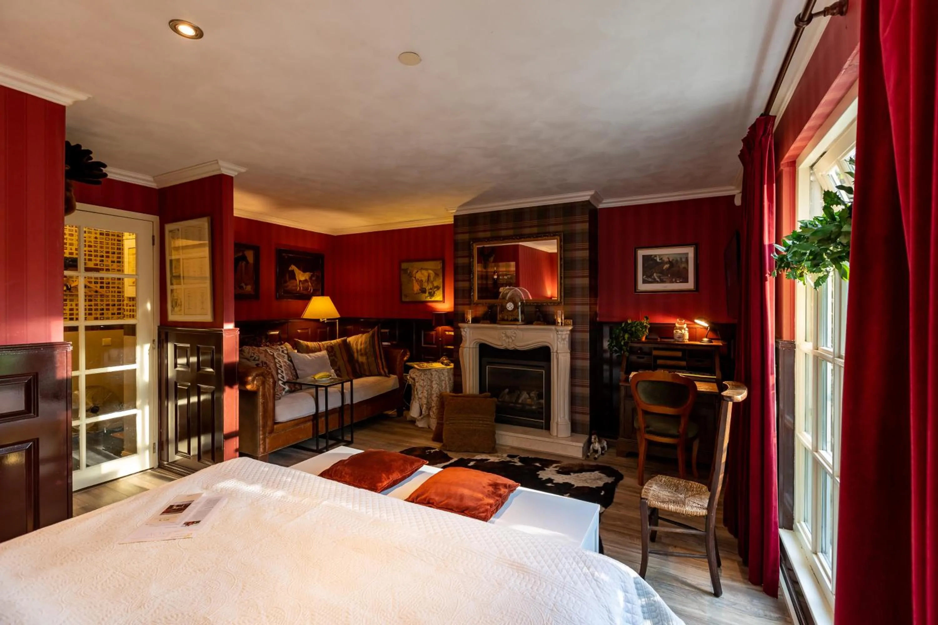 Bed in Beck's Bed and Breakfast
