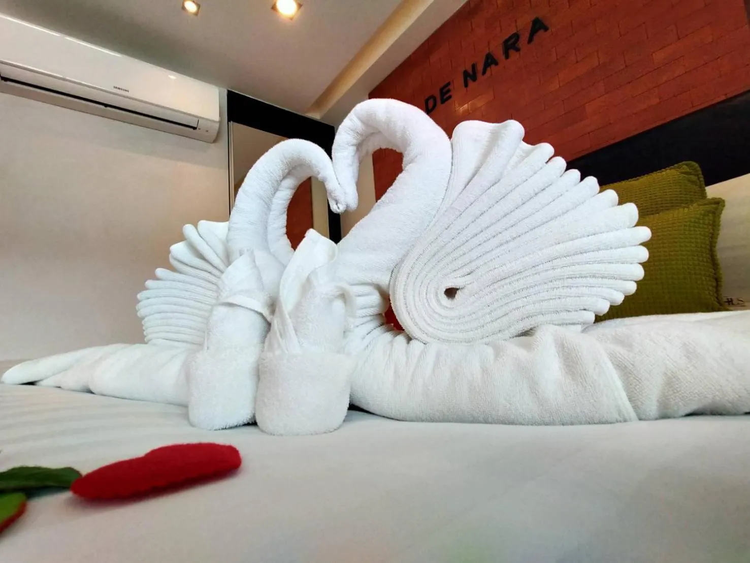 Bedroom, Bed in Hotel De Nara