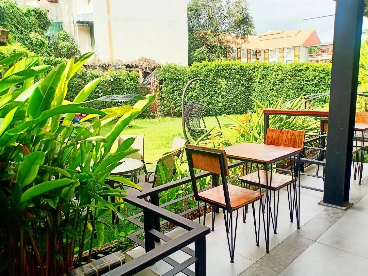Patio in Hotel De Nara