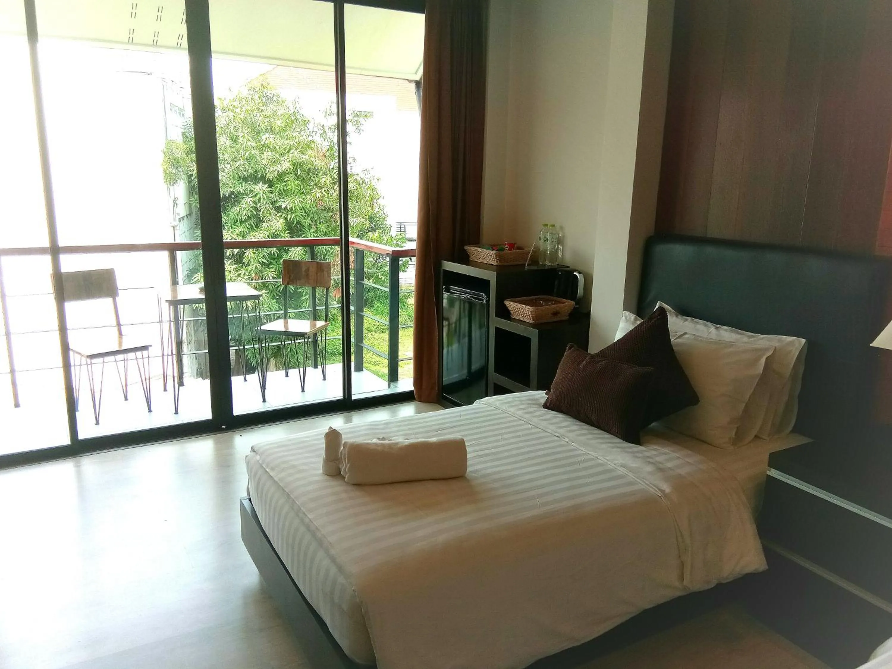 Bed in Hotel De Nara