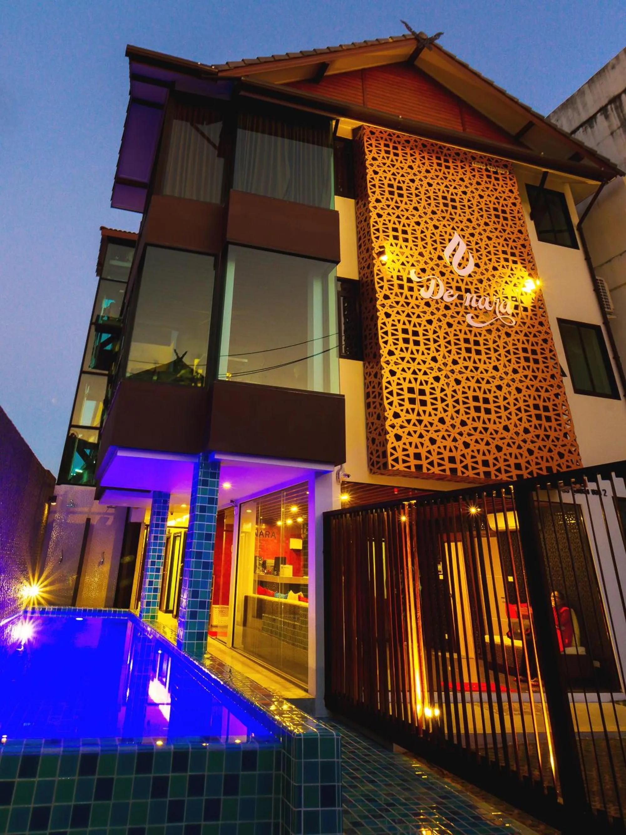 Facade/entrance in Hotel De Nara