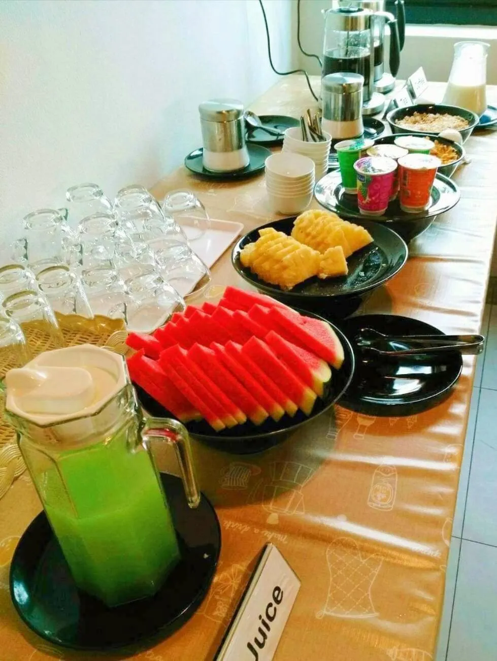 Breakfast in Hotel De Nara