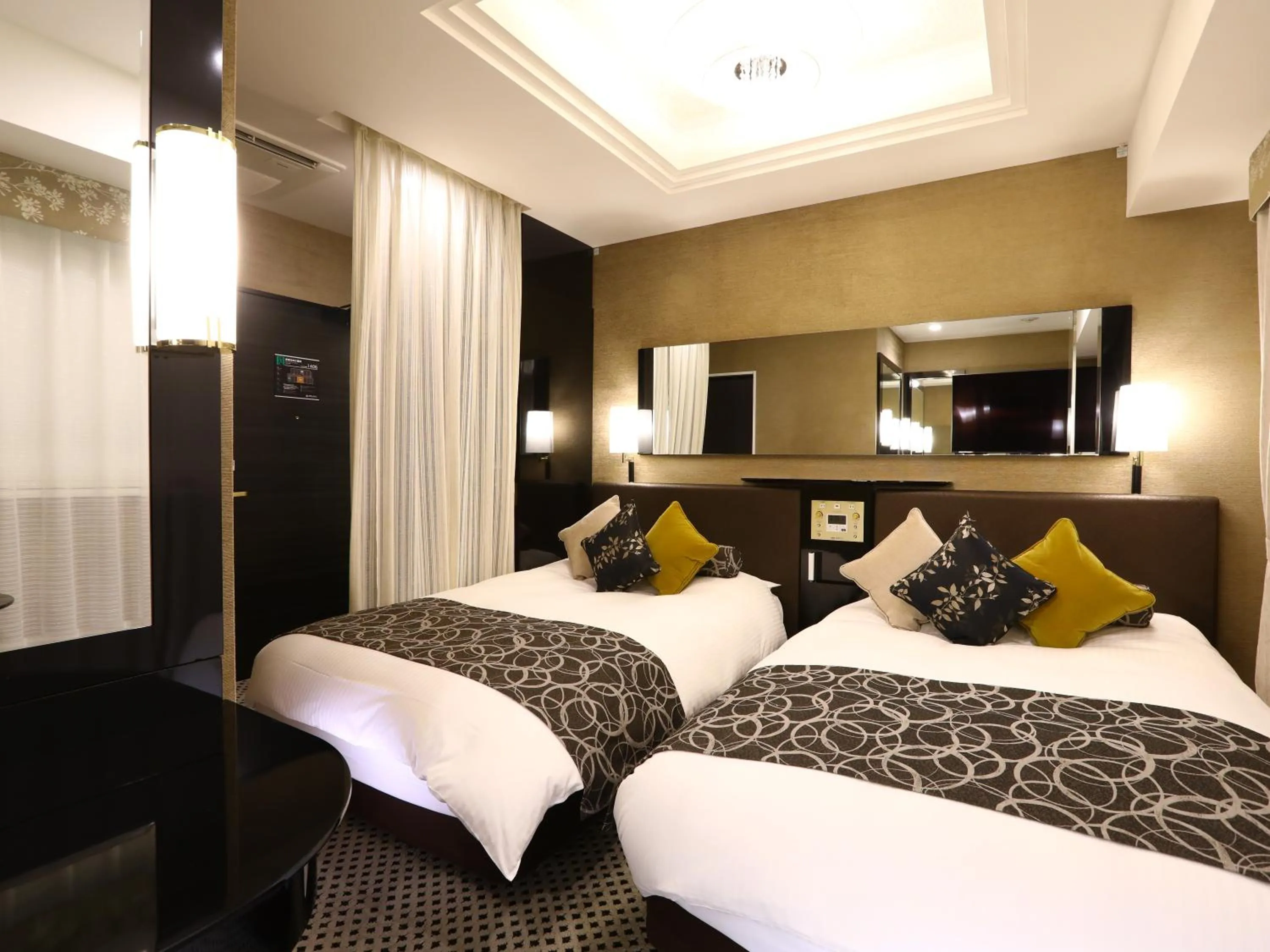 Bed in APA Hotel Iidabashi Ekimae