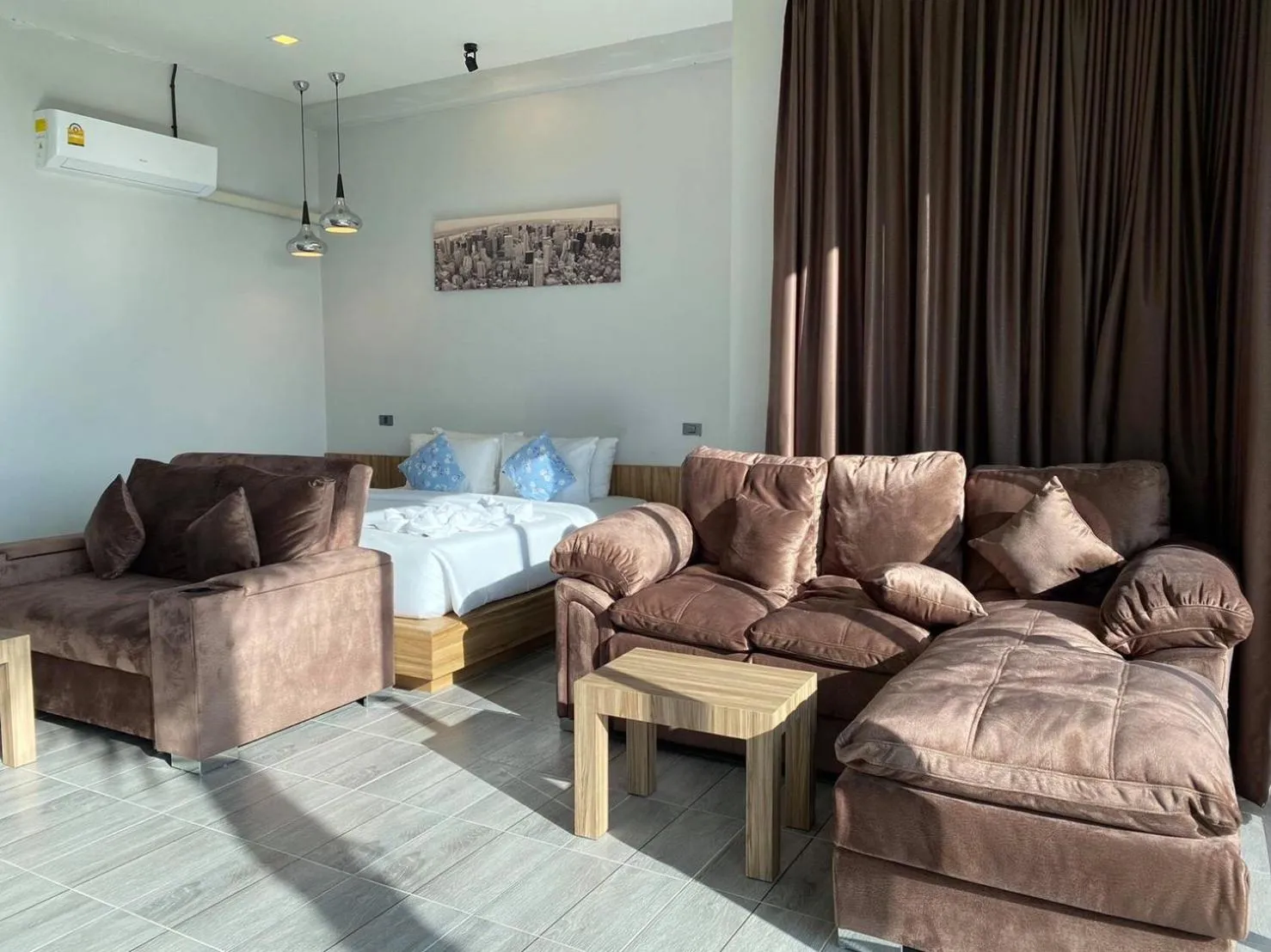 Bed in Belong Jin The Dam Hotel And Resort