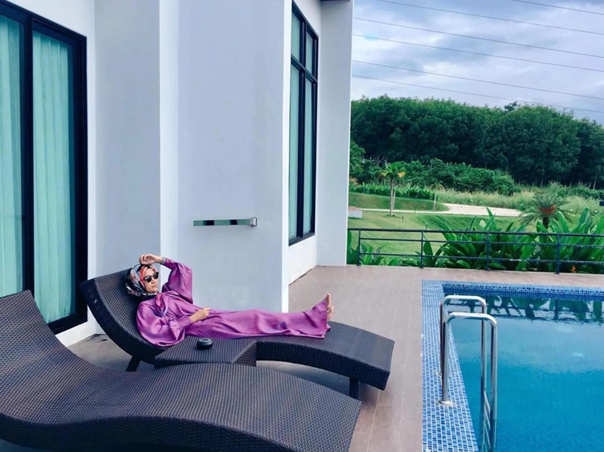 Balcony/Terrace in Belong Jin The Dam Hotel And Resort