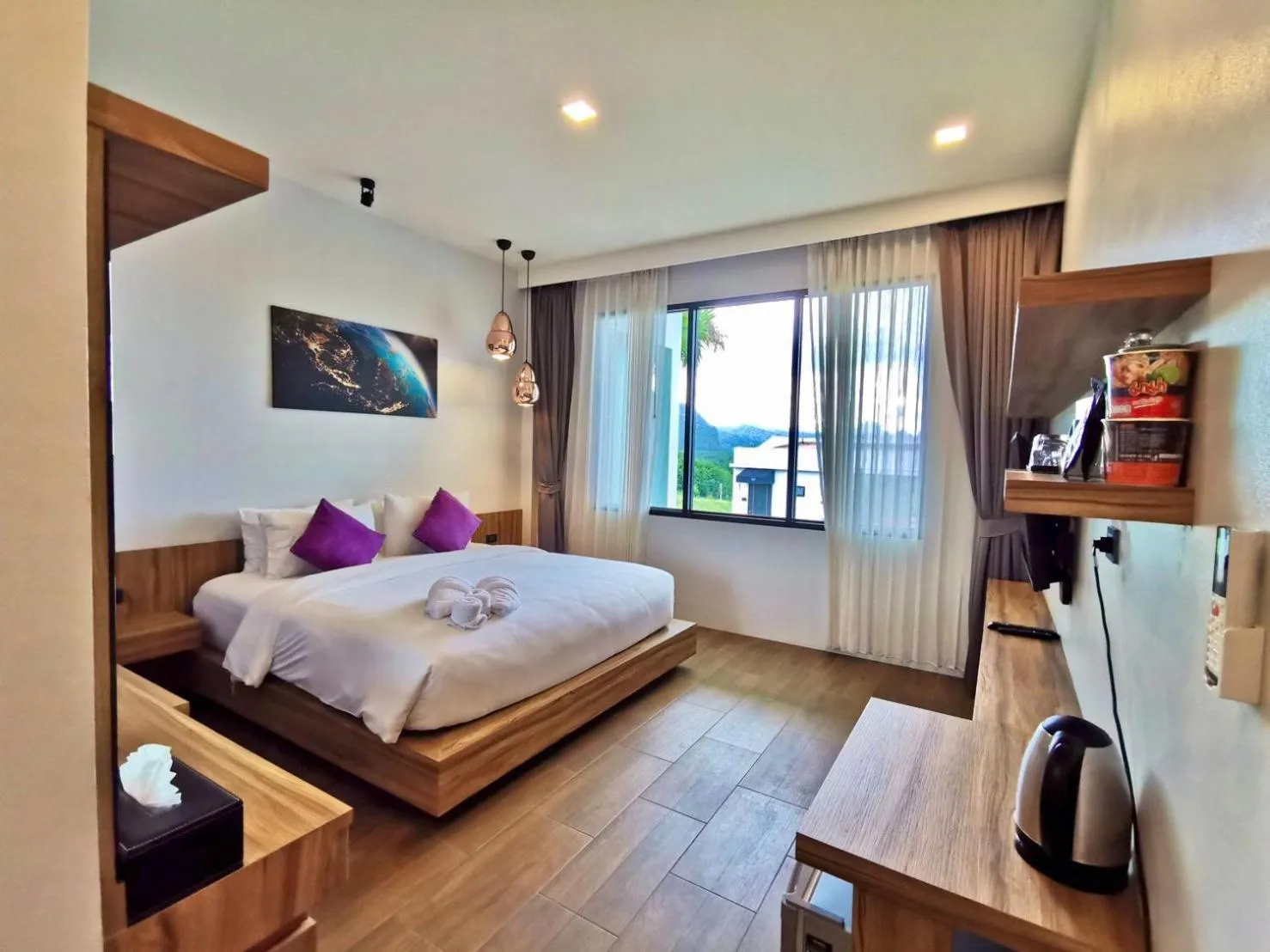 Bed in Belong Jin The Dam Hotel And Resort