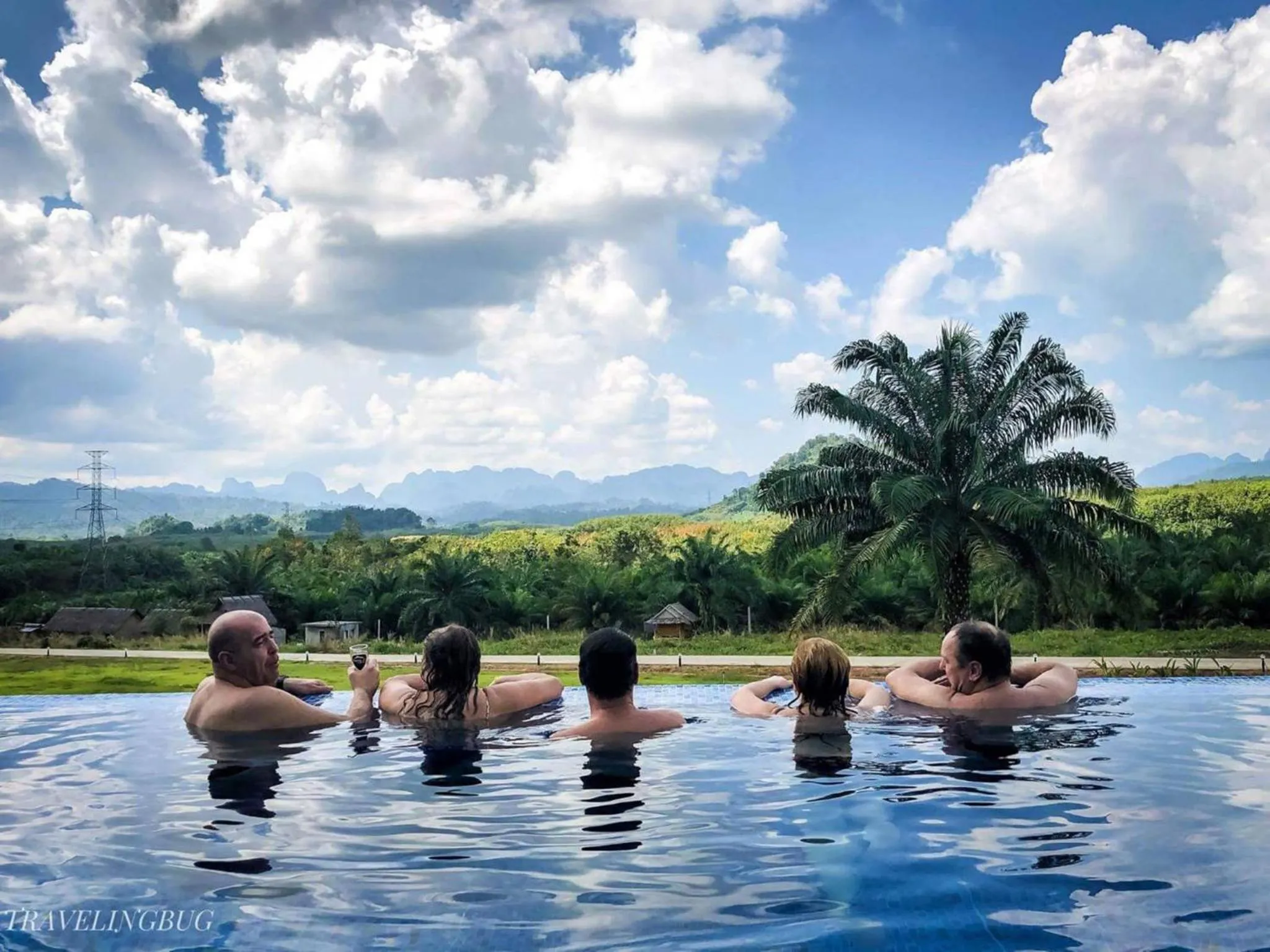 Swimming pool in Belong Jin The Dam Hotel And Resort