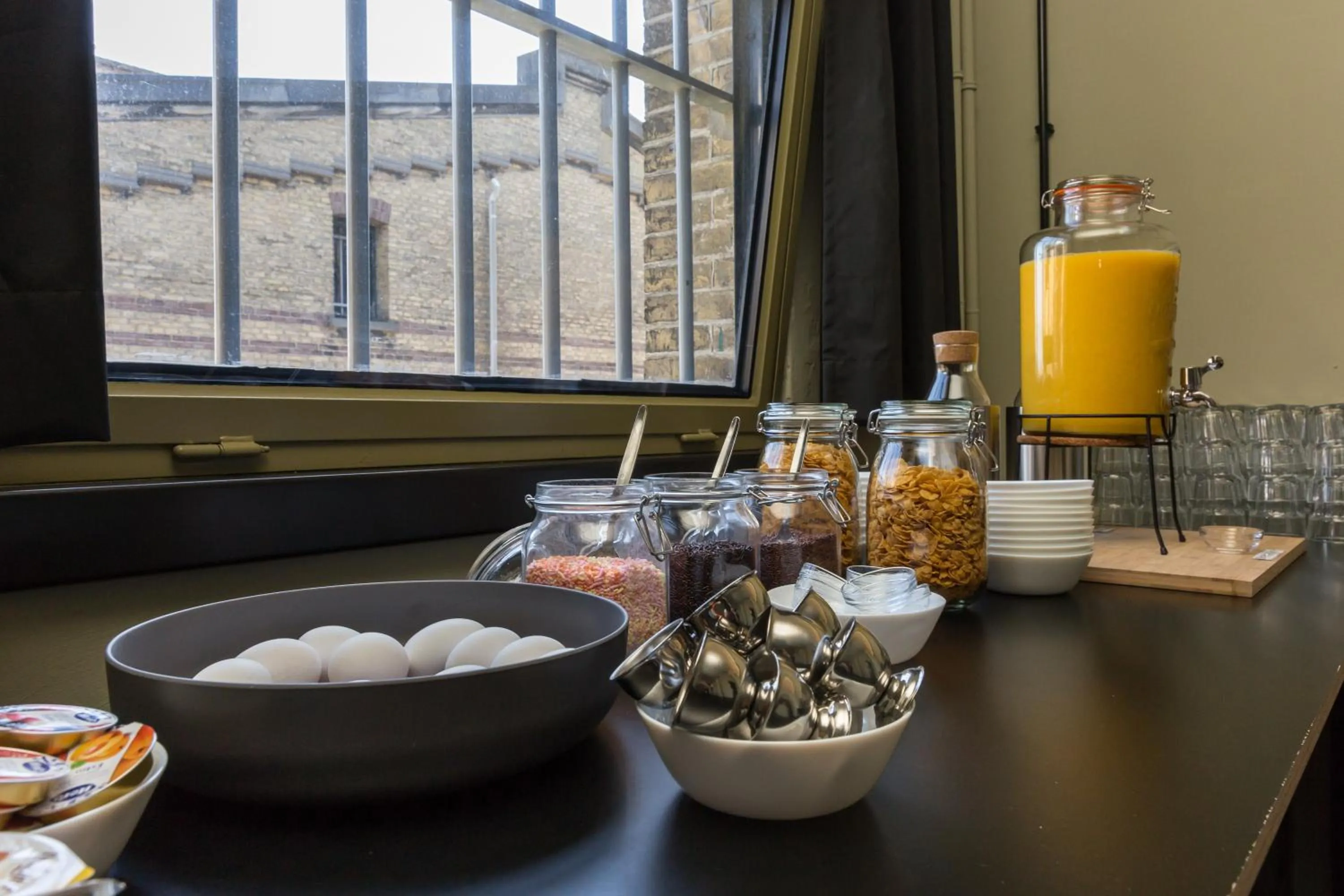 Breakfast in Alibi Hostel Leeuwarden