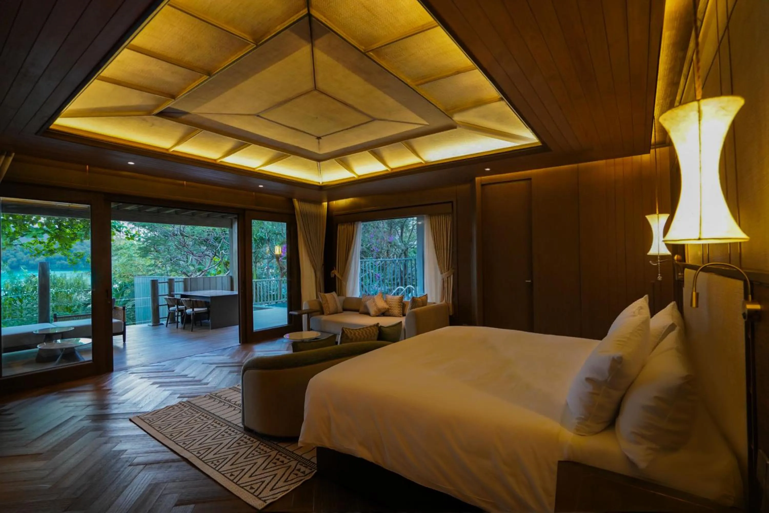 Bedroom in An Lam Retreats Ninh Van Bay