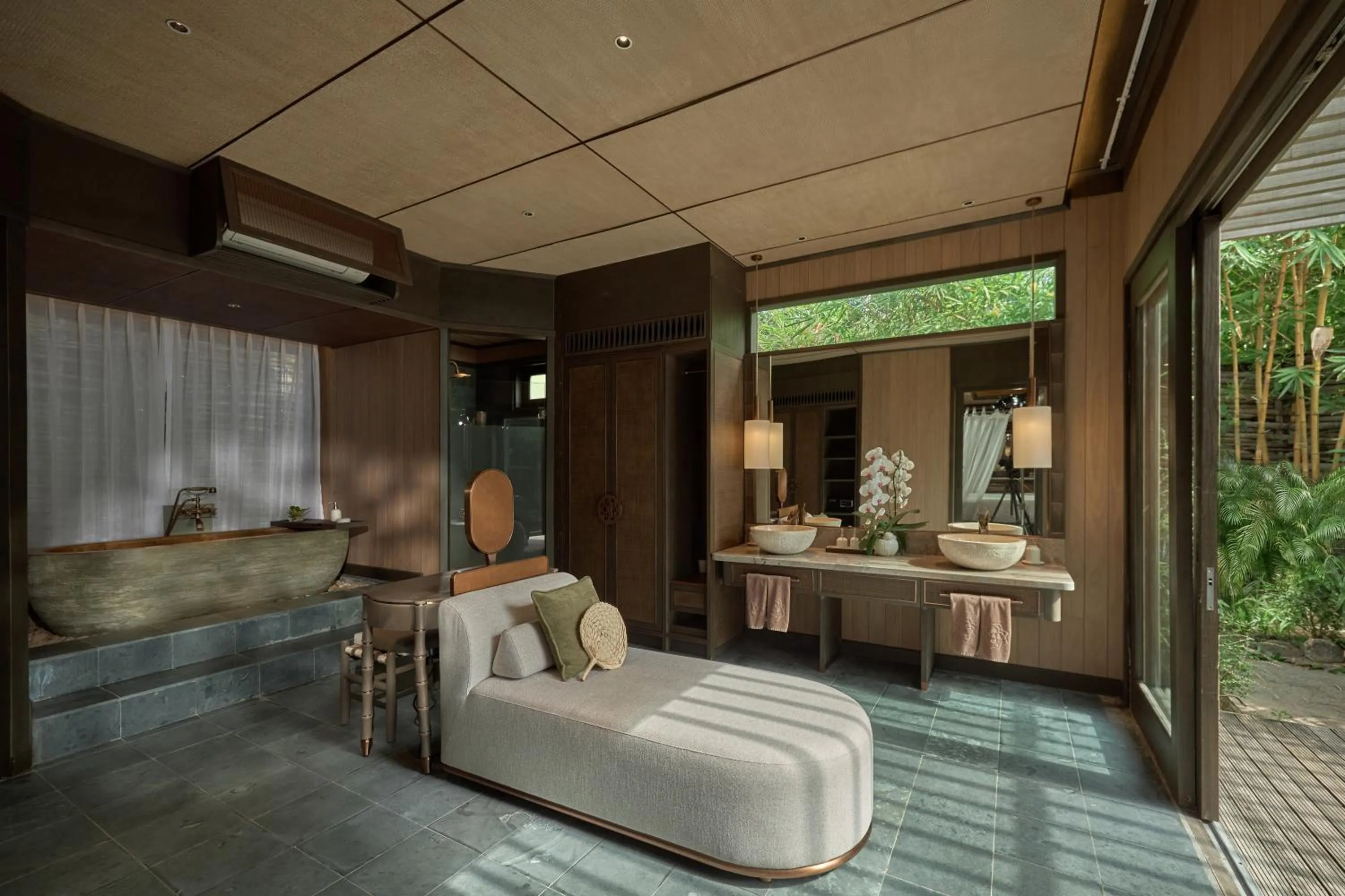 Bathroom in An Lam Retreats Ninh Van Bay