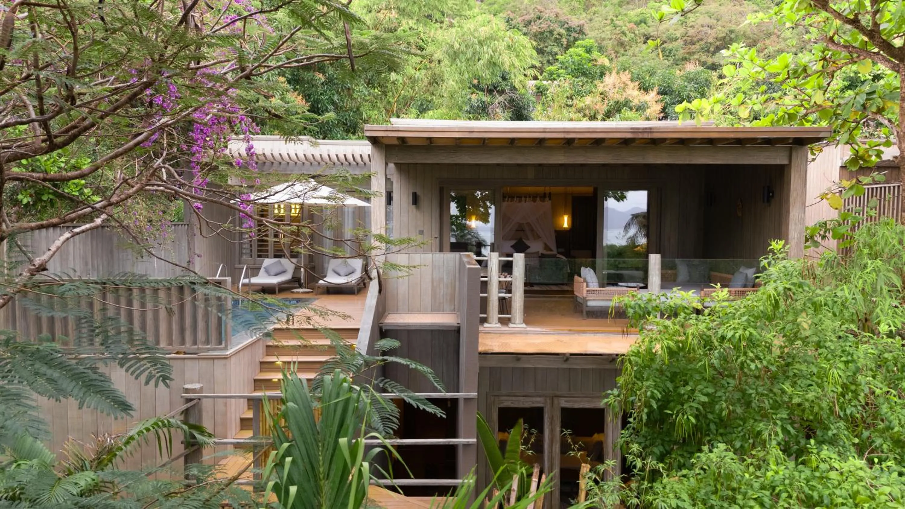 Balcony/Terrace in An Lam Retreats Ninh Van Bay