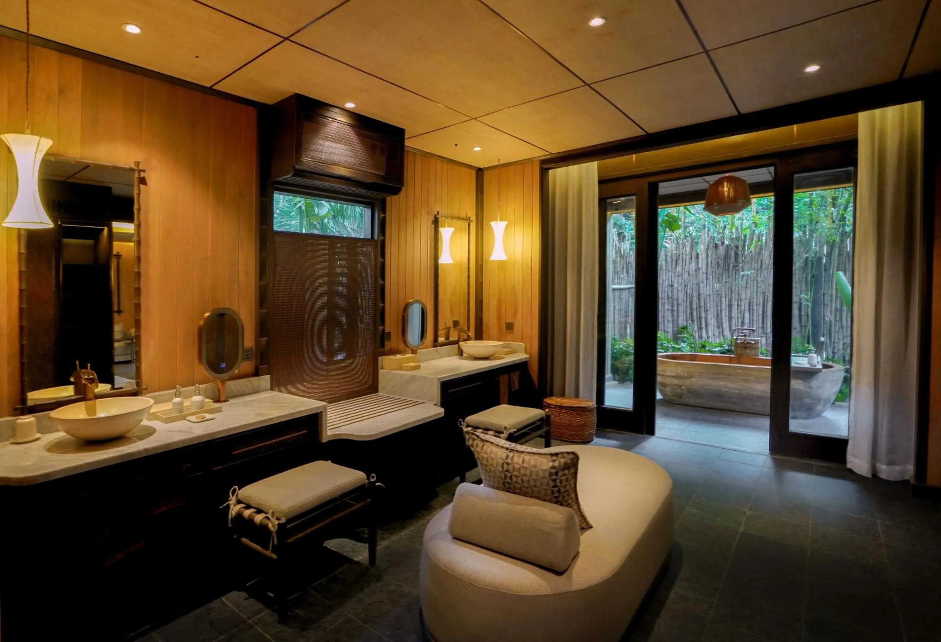 Bathroom in An Lam Retreats Ninh Van Bay