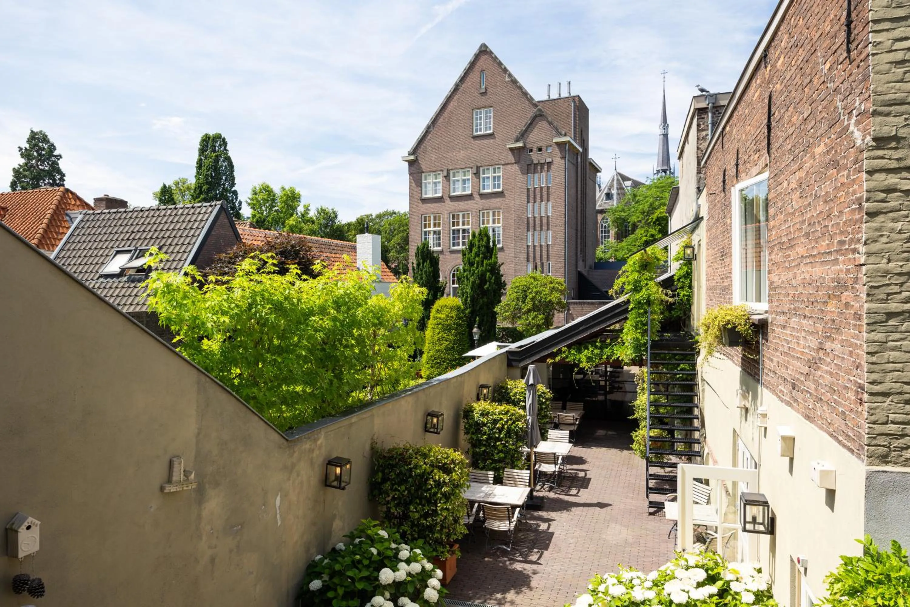 Garden in Uylenhof Hotel