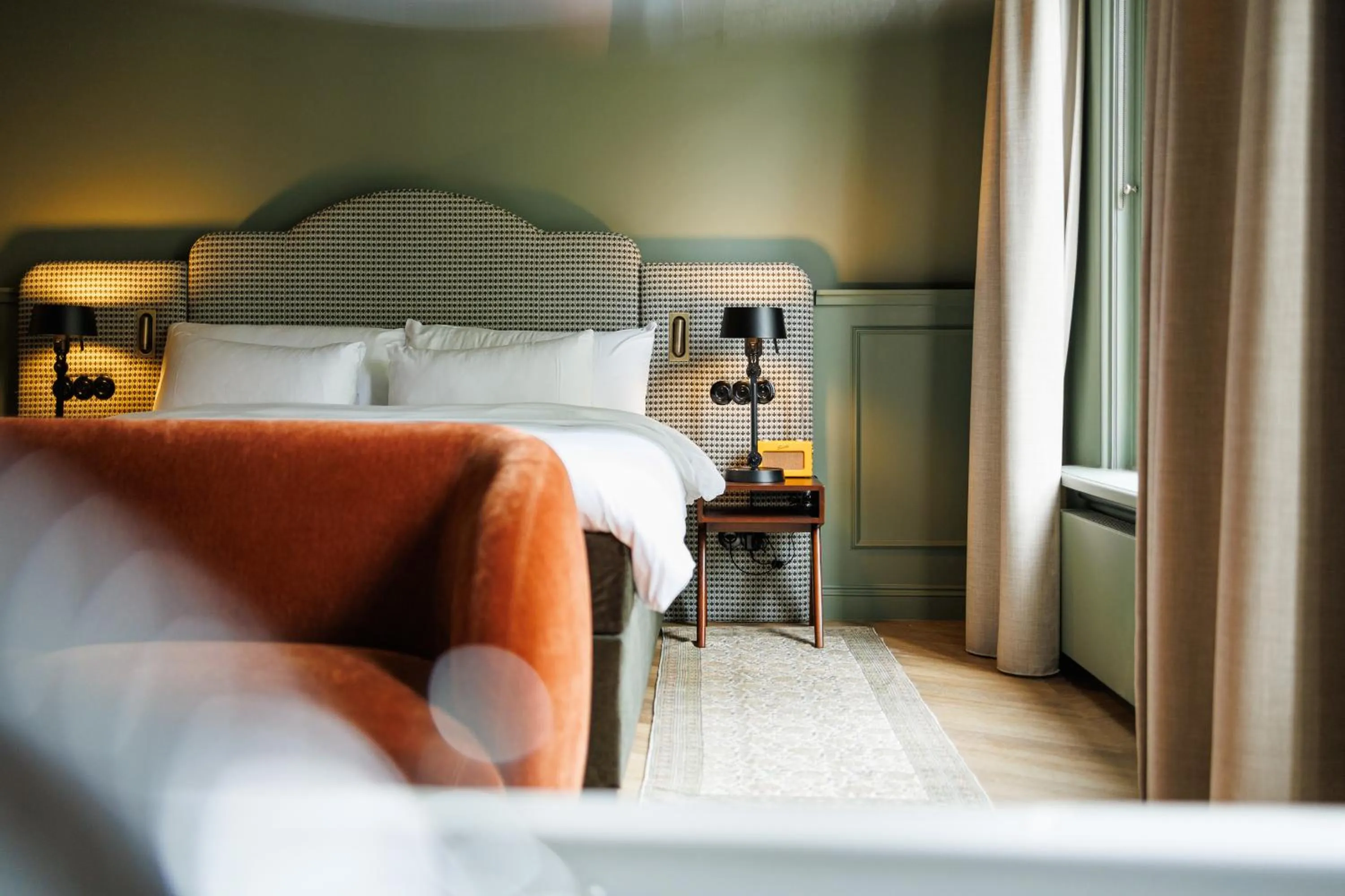 Bed in Uylenhof Hotel