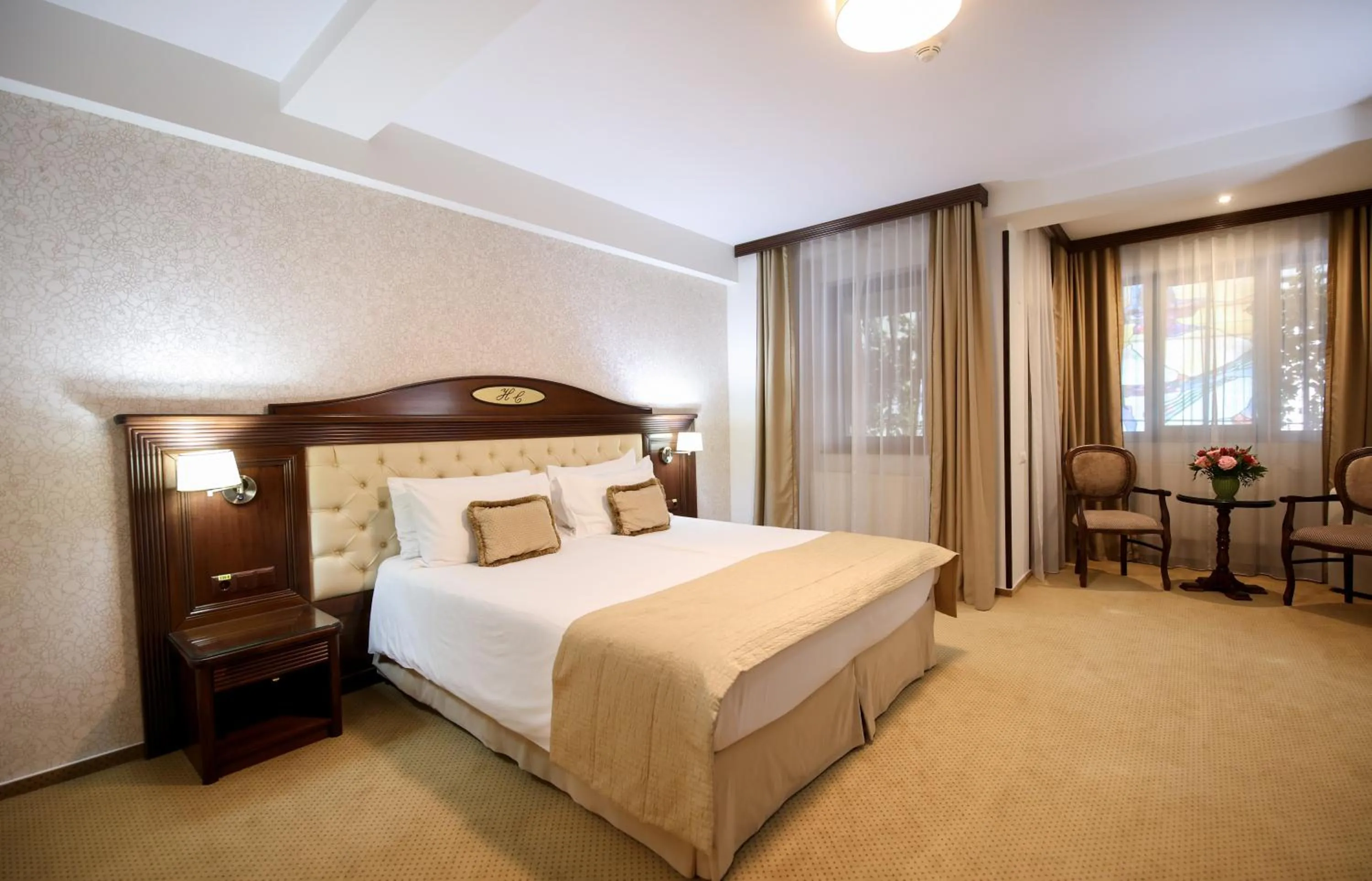 Bedroom, Bed in Hotel Carmen