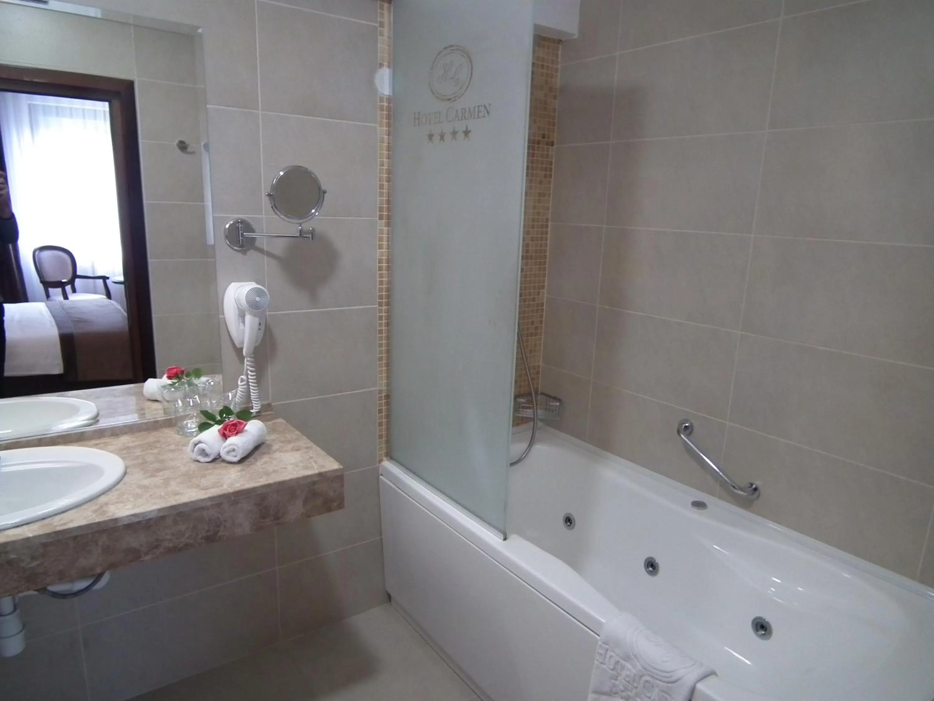 Bathroom in Hotel Carmen