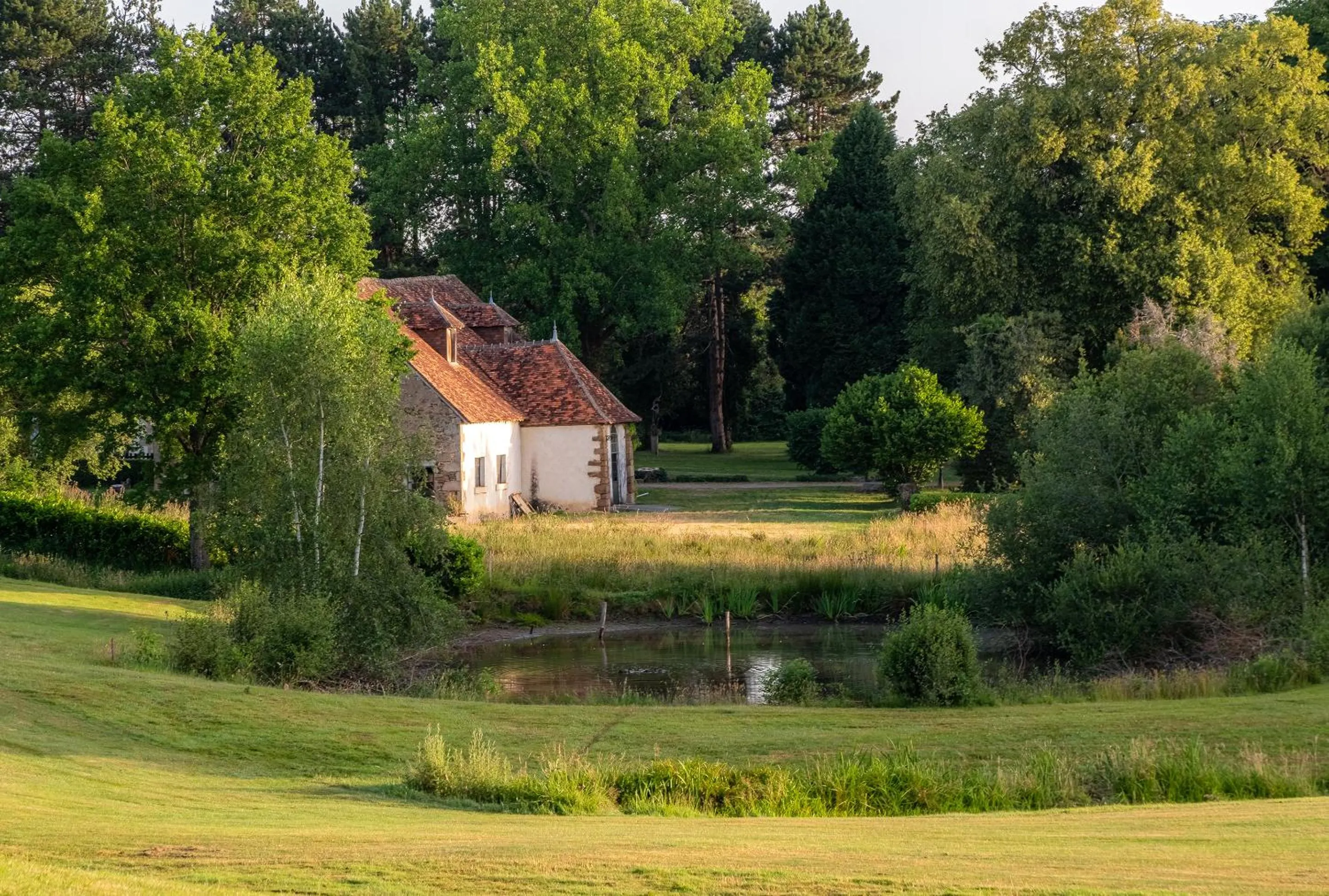 Garden in Domaine des Dryades