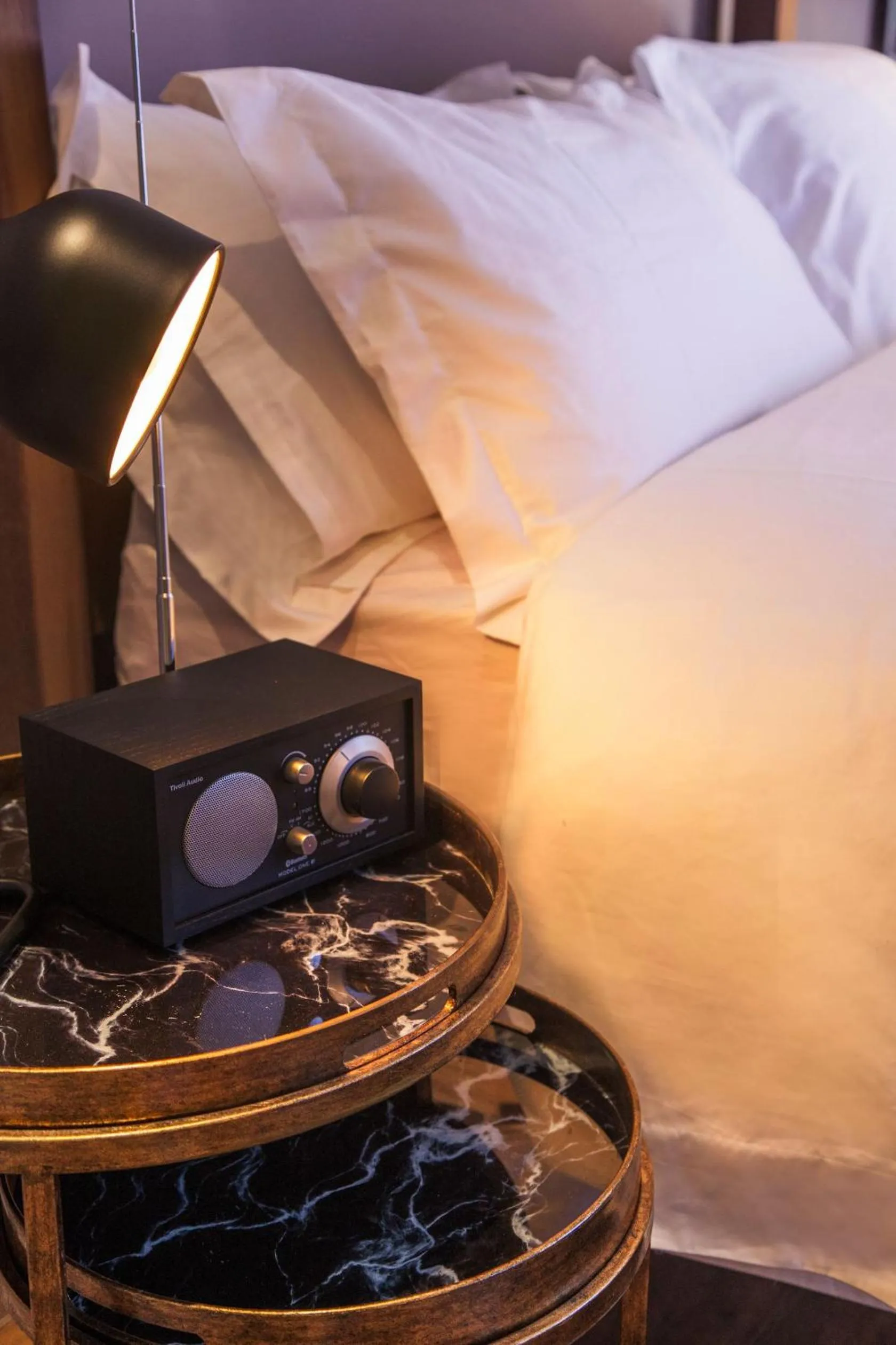 Decorative detail, Bed in The Grey Hotel