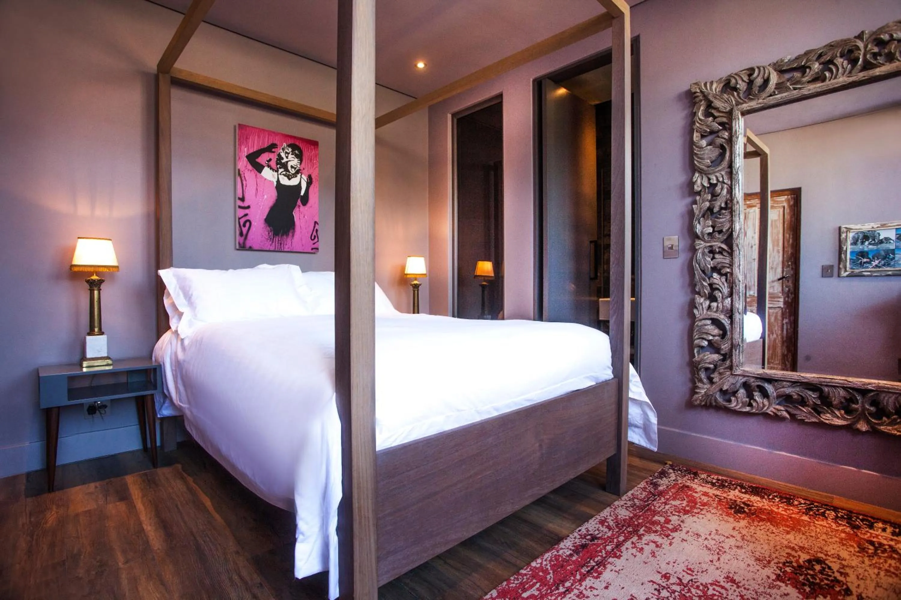 Balcony/Terrace, Bed in The Grey Hotel