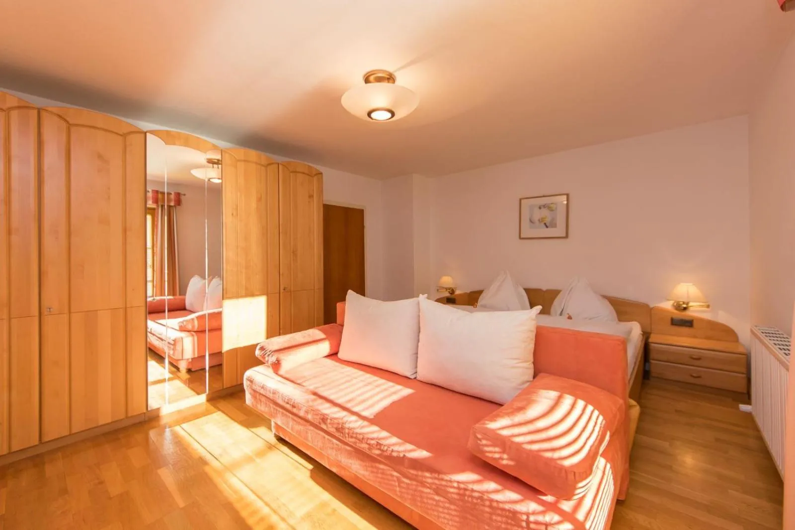 Balcony/Terrace, Bed in Ferienhaus Hohenwarter