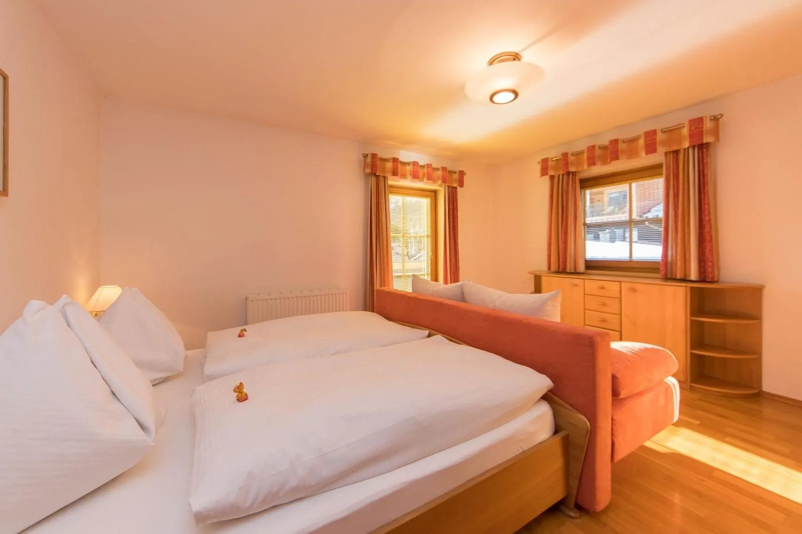 Bedroom, Bed in Ferienhaus Hohenwarter