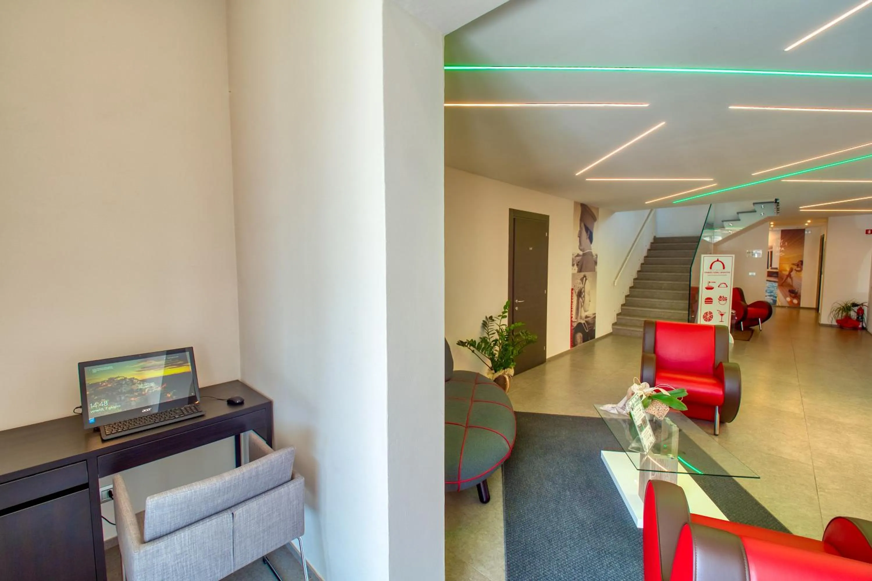 Seating area in Boutique Hotel Bramante & SPA