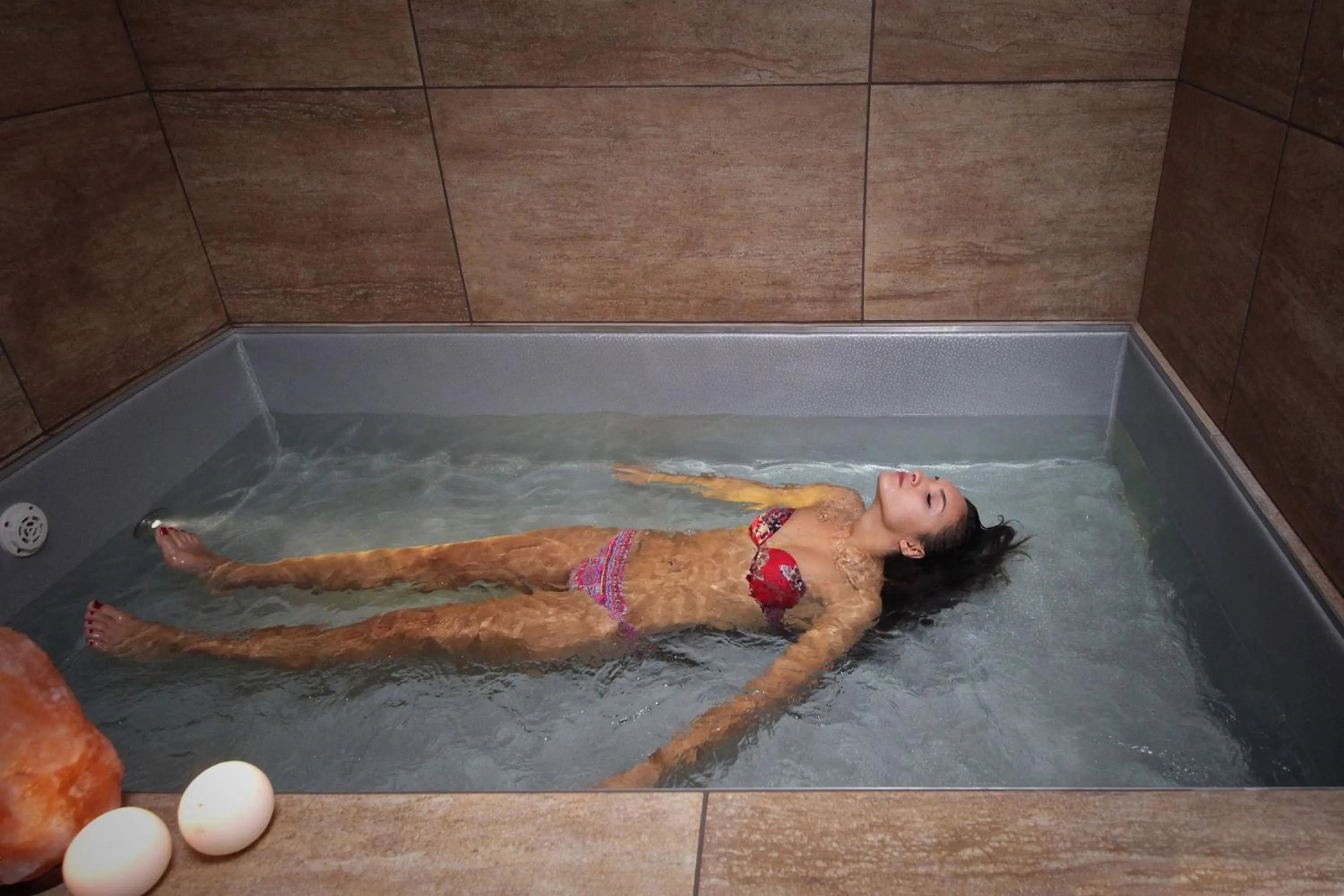 Hot Spring Bath in Boutique Hotel Bramante & SPA