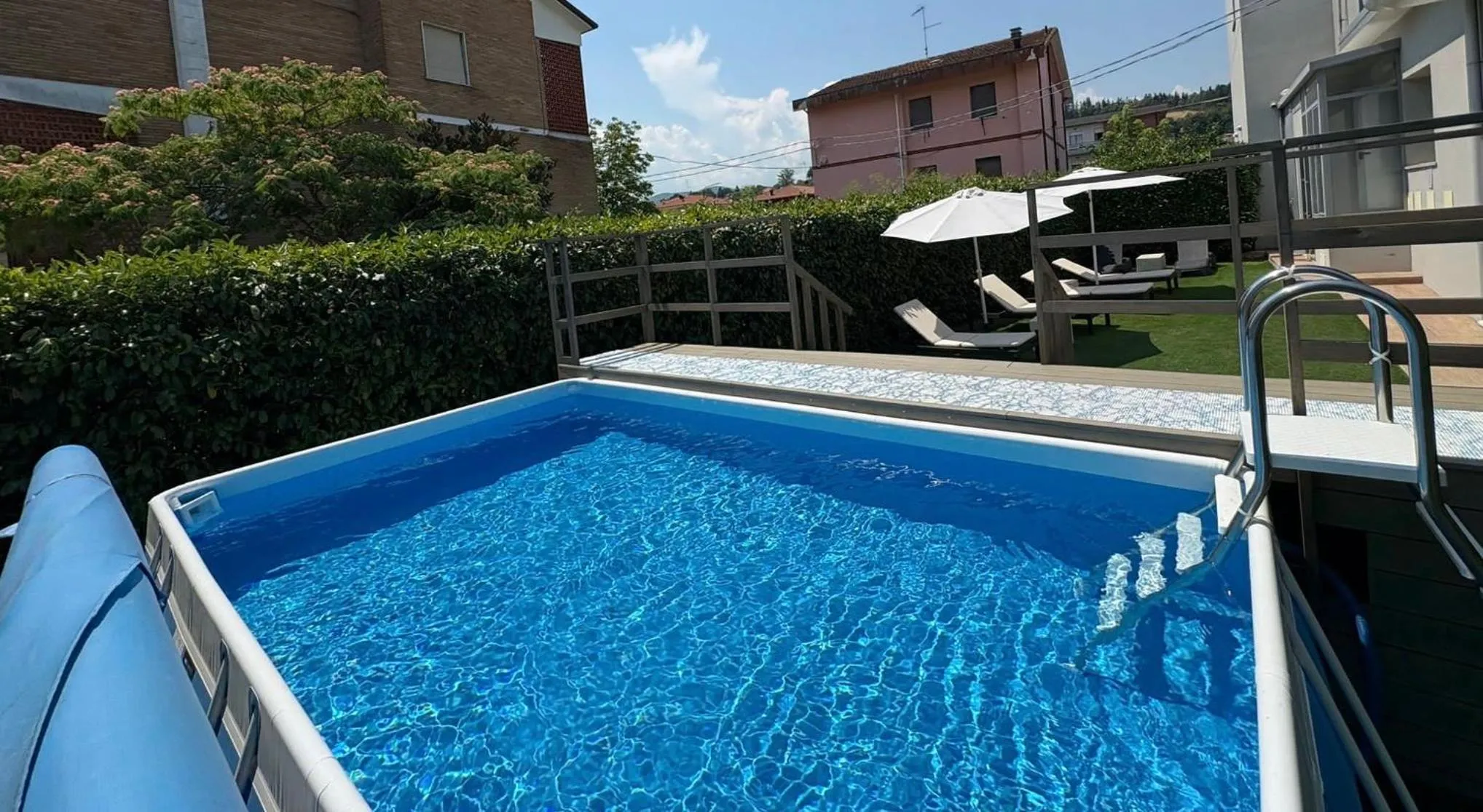 Pool view in Boutique Hotel Bramante & SPA