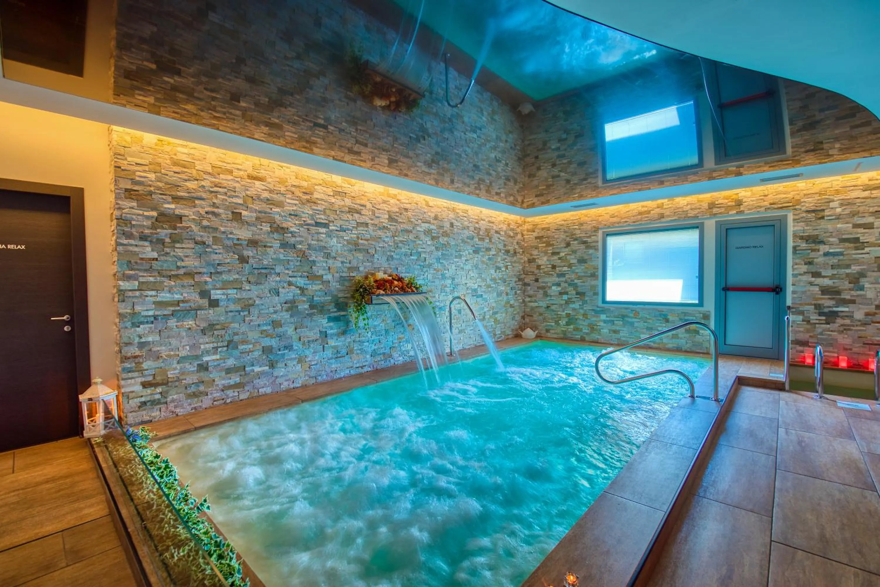 Spa and wellness centre/facilities in Boutique Hotel Bramante & SPA