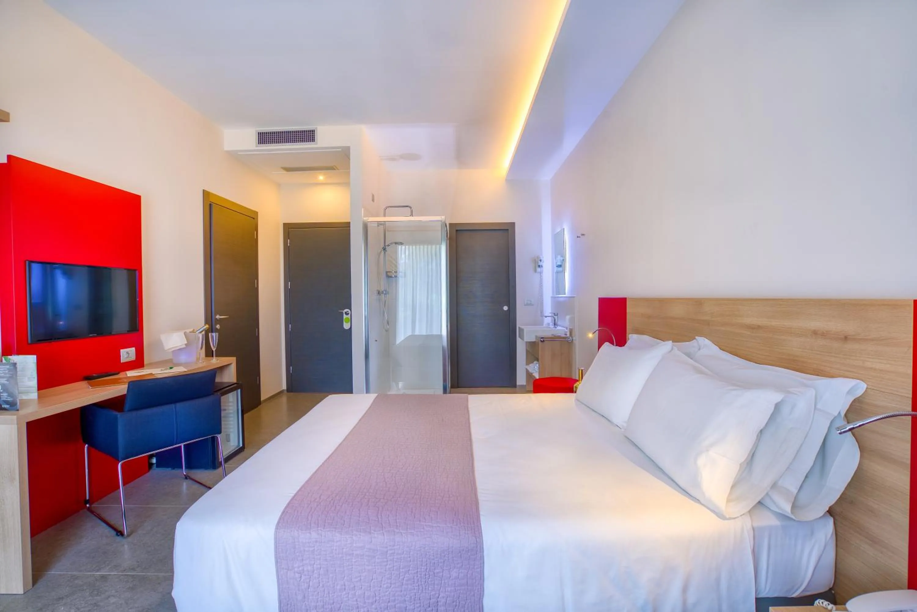 Bed in Boutique Hotel Bramante & SPA